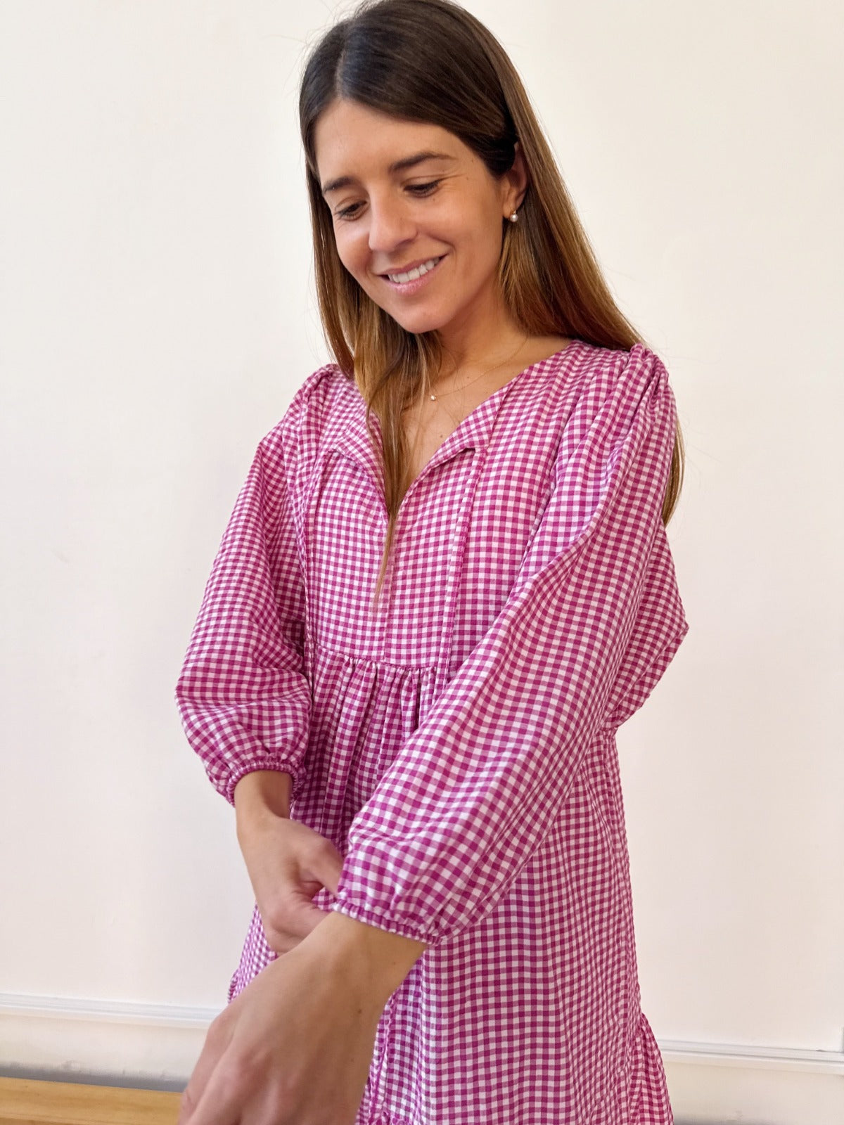 Vestido Gabriela Buganvilla