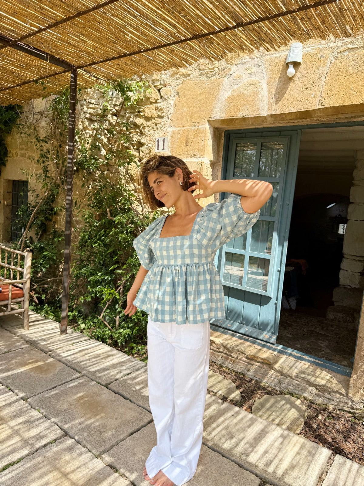 Blusa Maca Azul