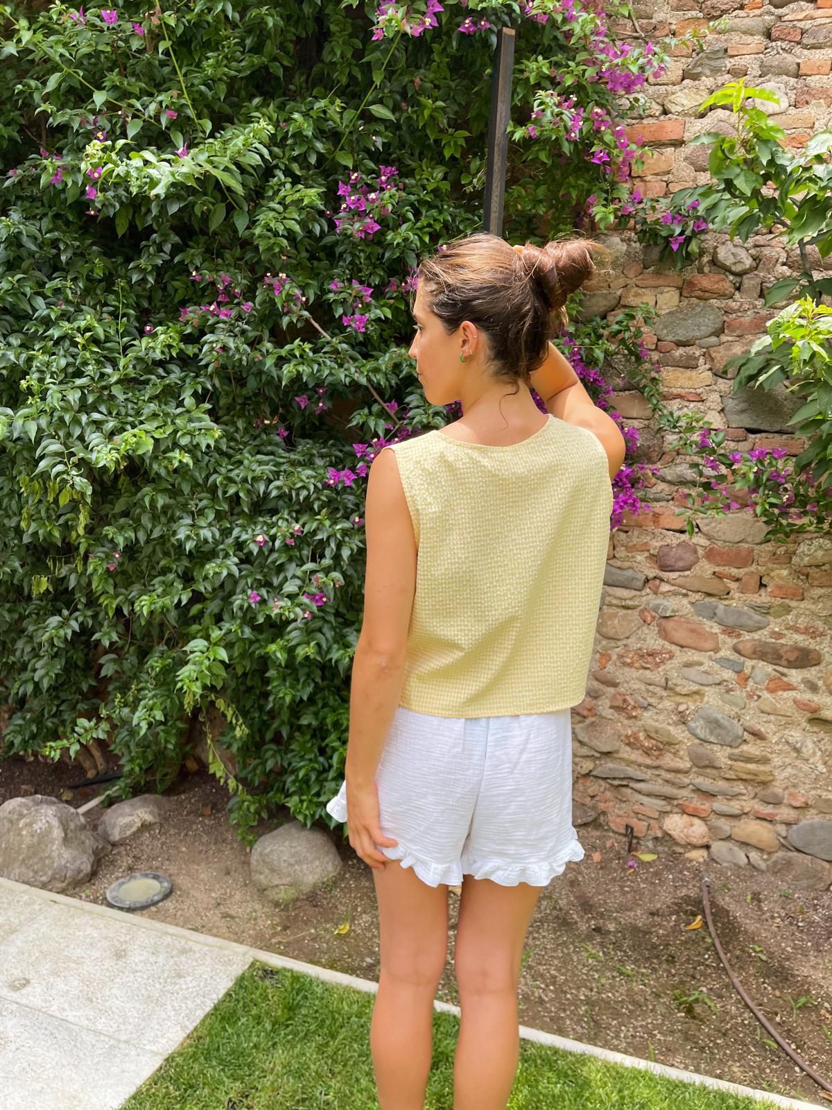 Top Claudia Vichy Amarillo