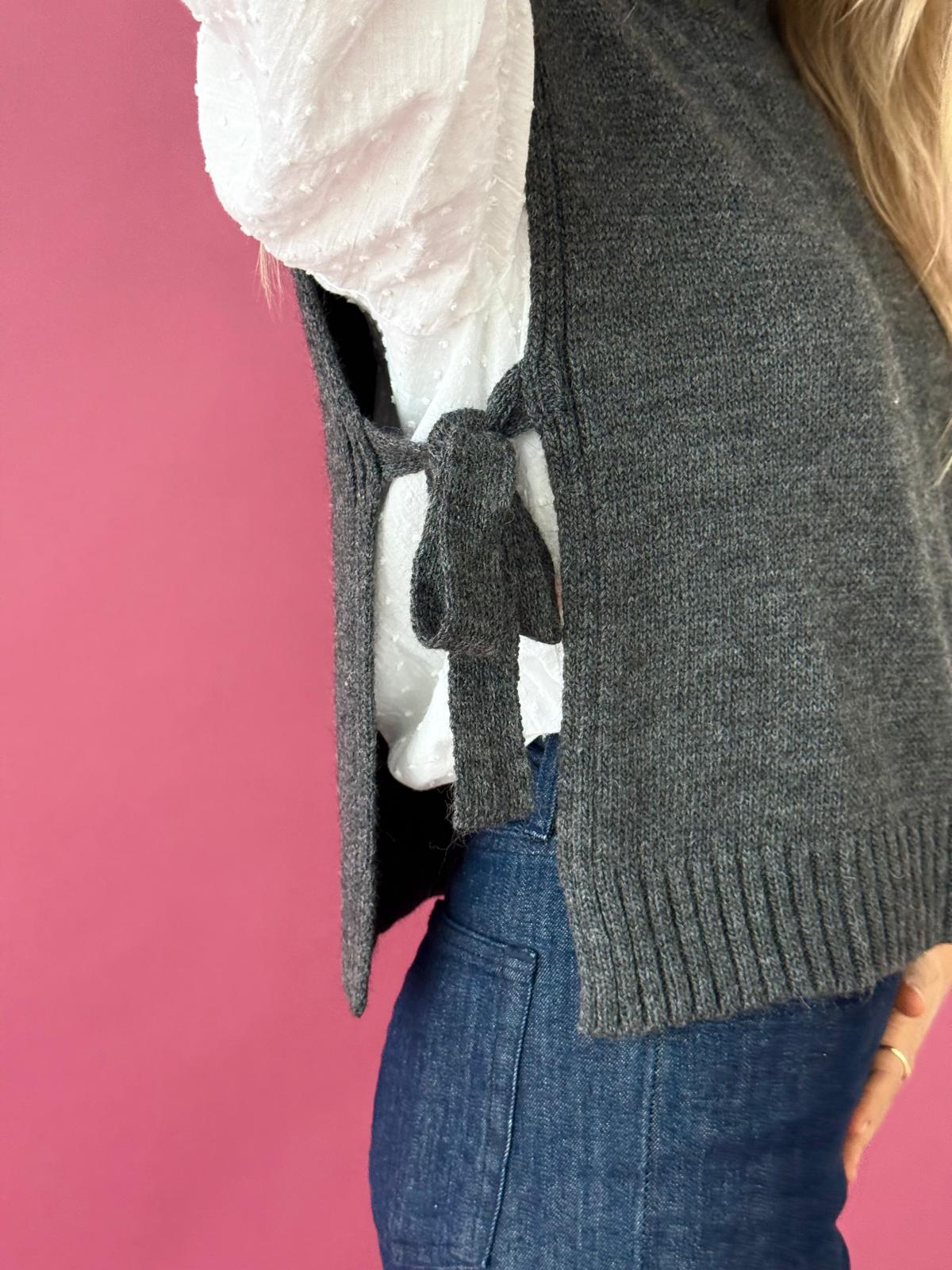 Chaleco Julieta Gris