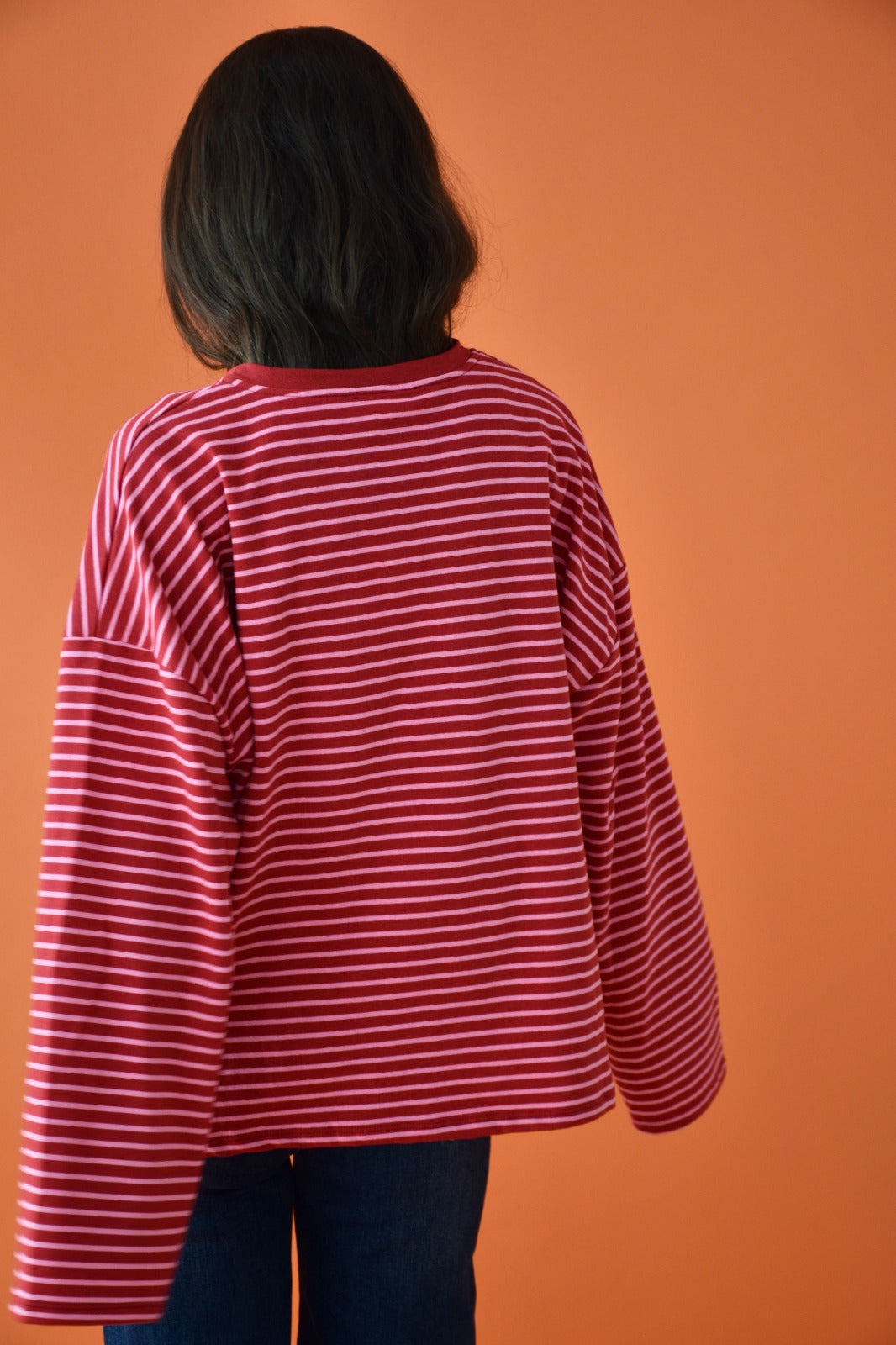 Camiseta Mar Rojo y Rosa