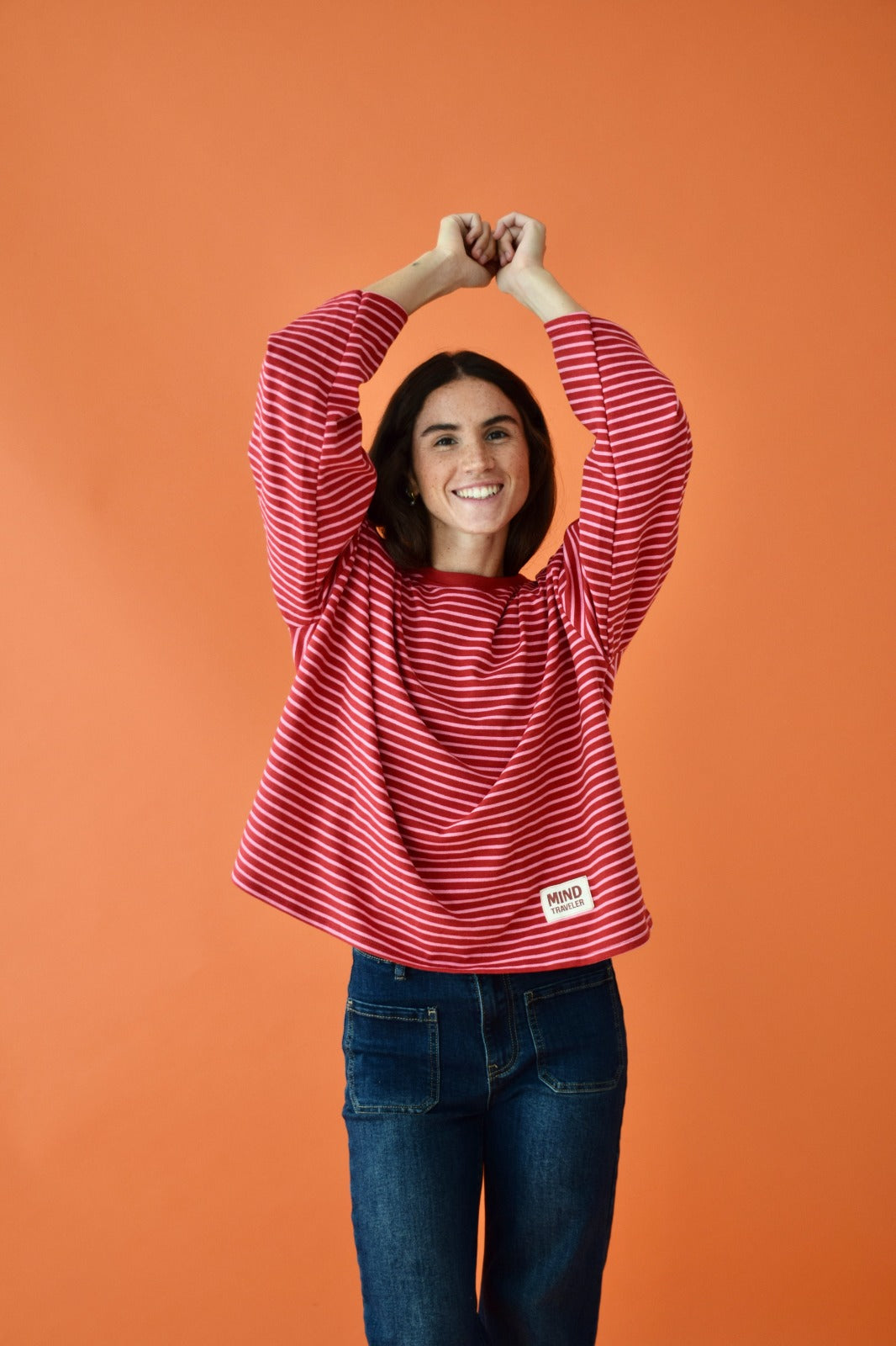 Camiseta Mar Rojo y Rosa