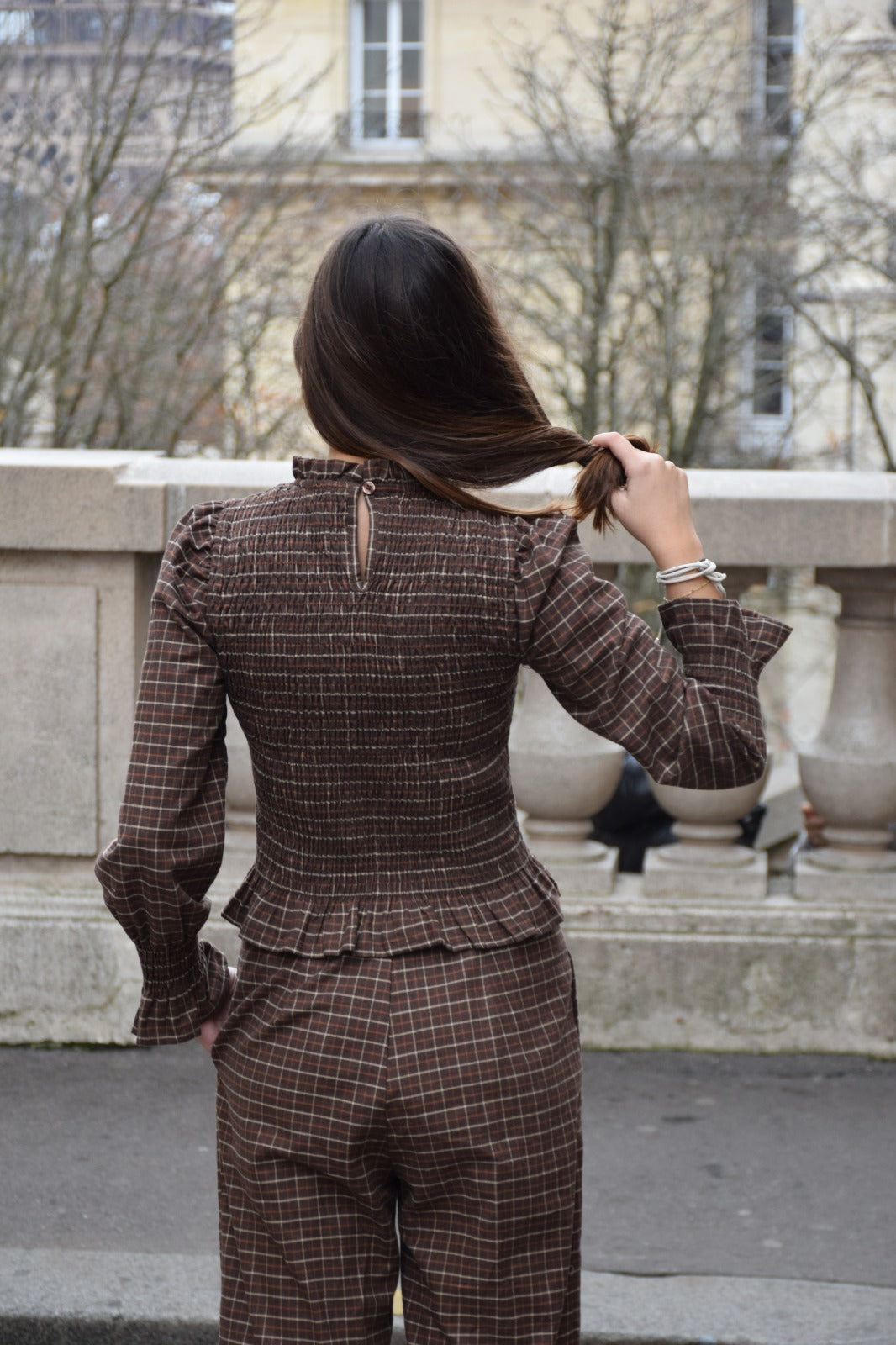 Blusa Chía Alia Marrón