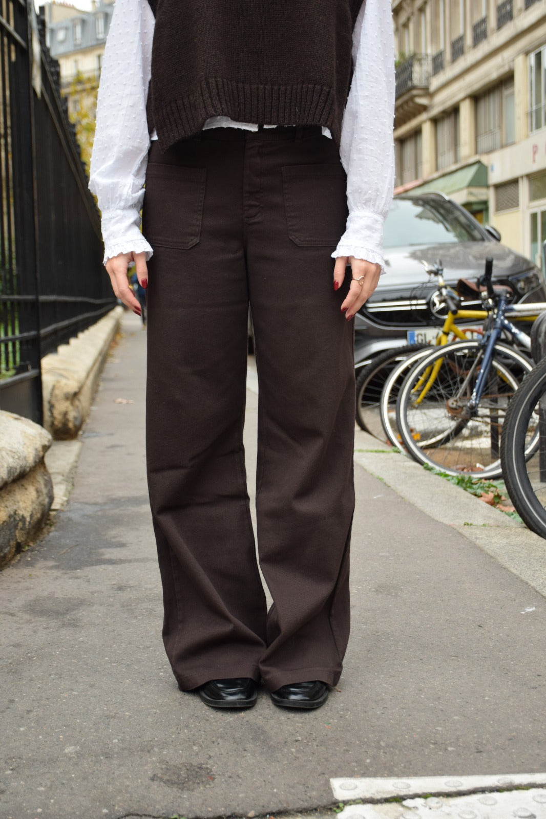 Jeans Valeria Marrón Chocolate