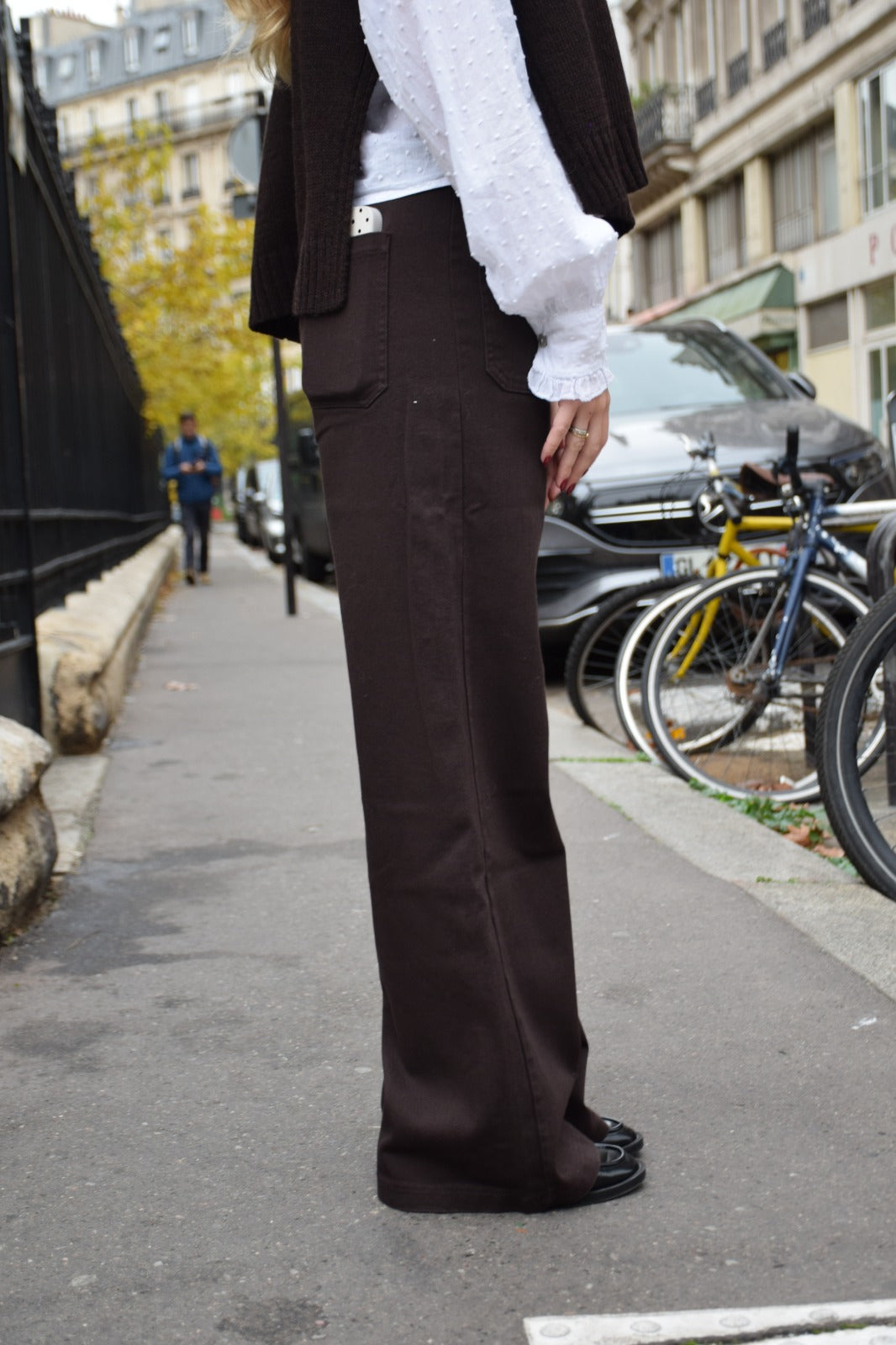 Jeans Valeria Marrón Chocolate