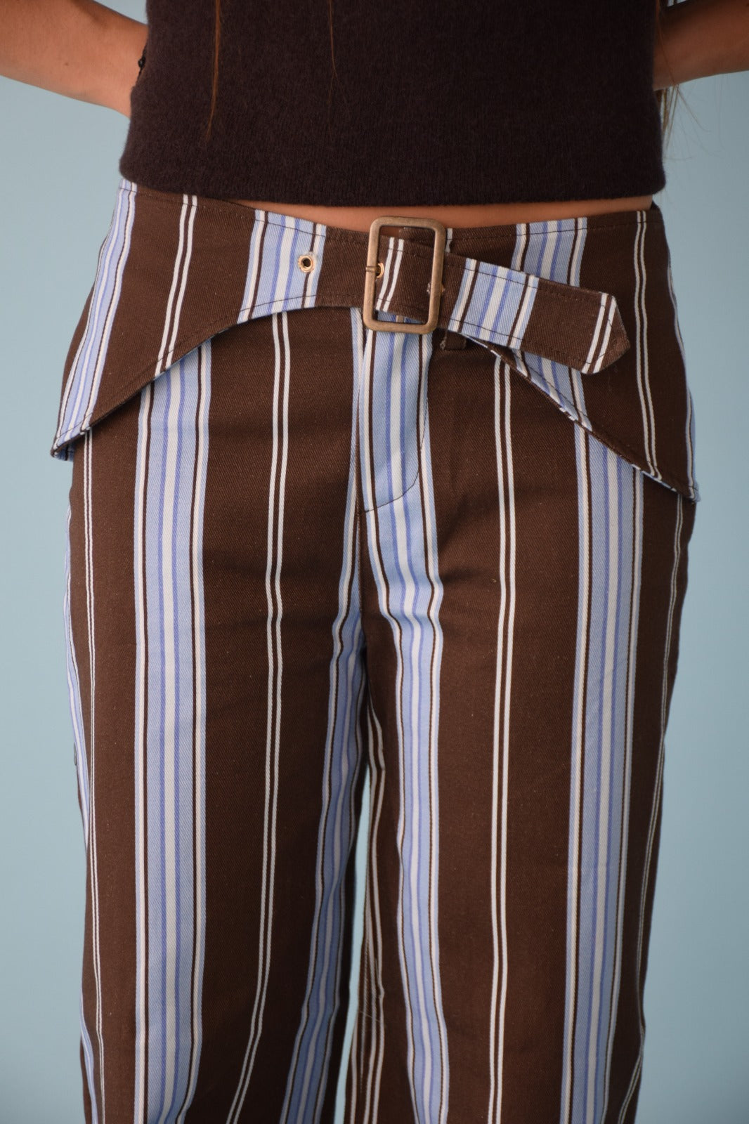 Jeans Tere Blue and Brown