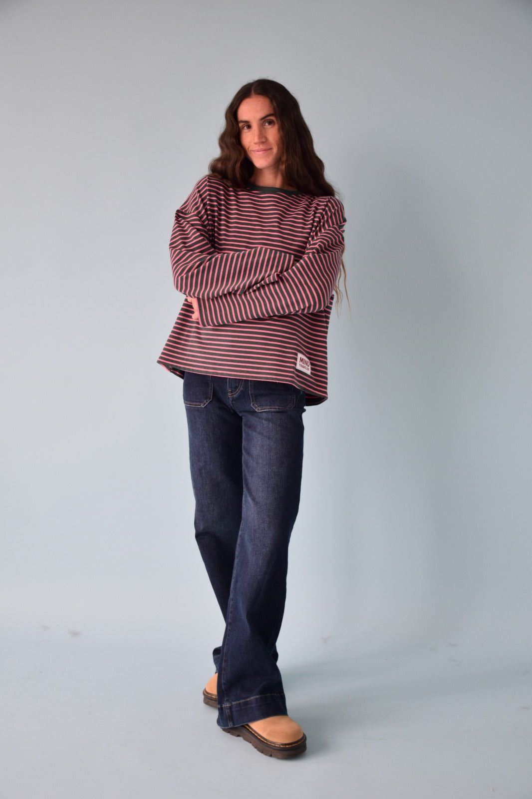 Green and Pink Mar T-shirt