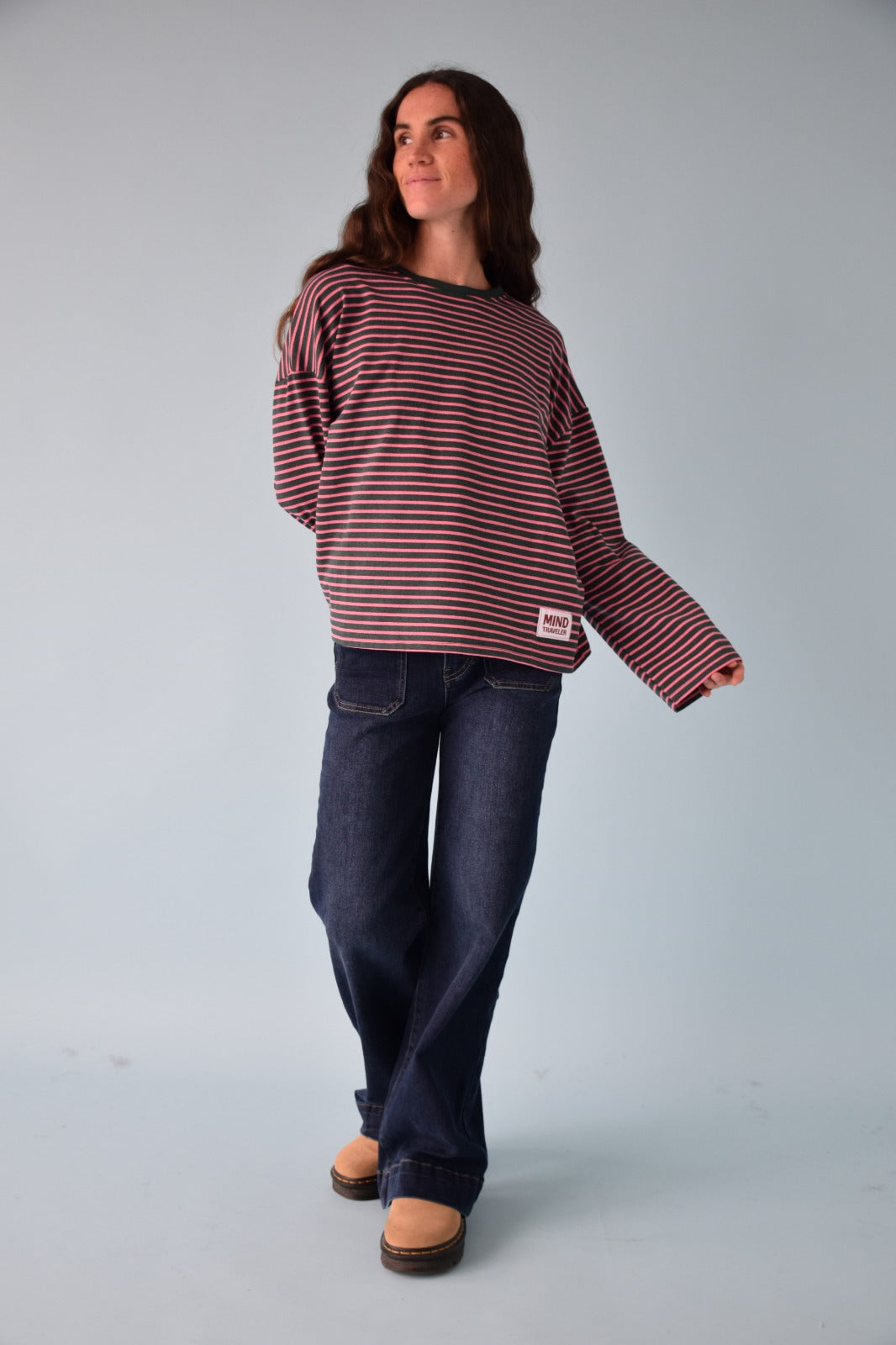 Green and Pink Mar T-shirt