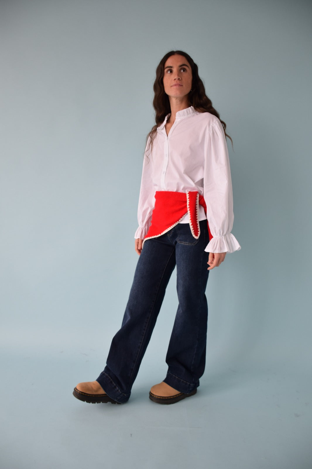 Bandana Punto Rojo y Blanco