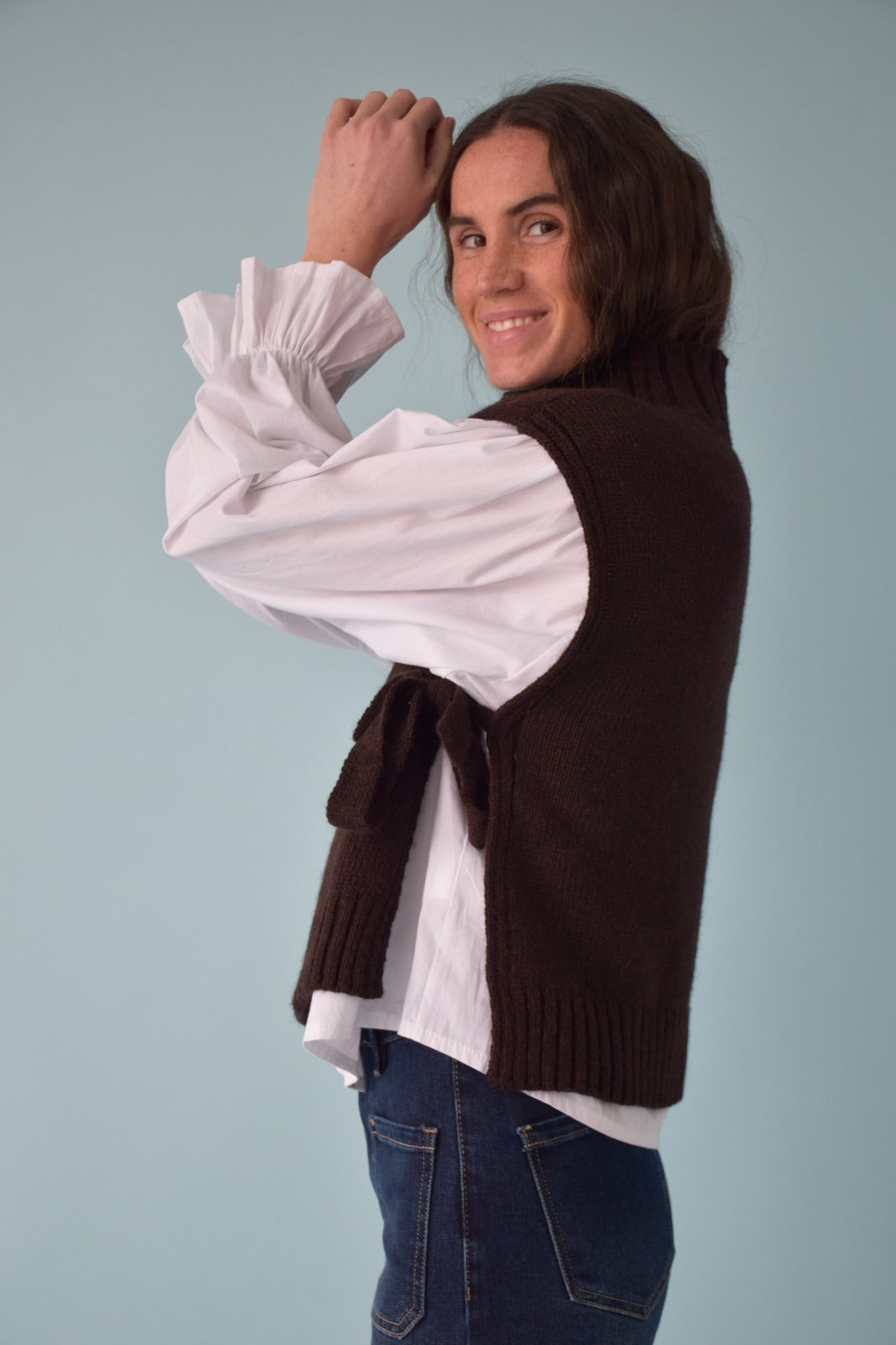 Chaleco Julieta Marrón