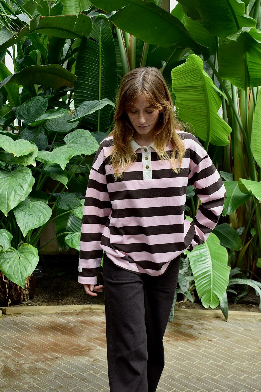 Filipa Brown and Pink T-shirt