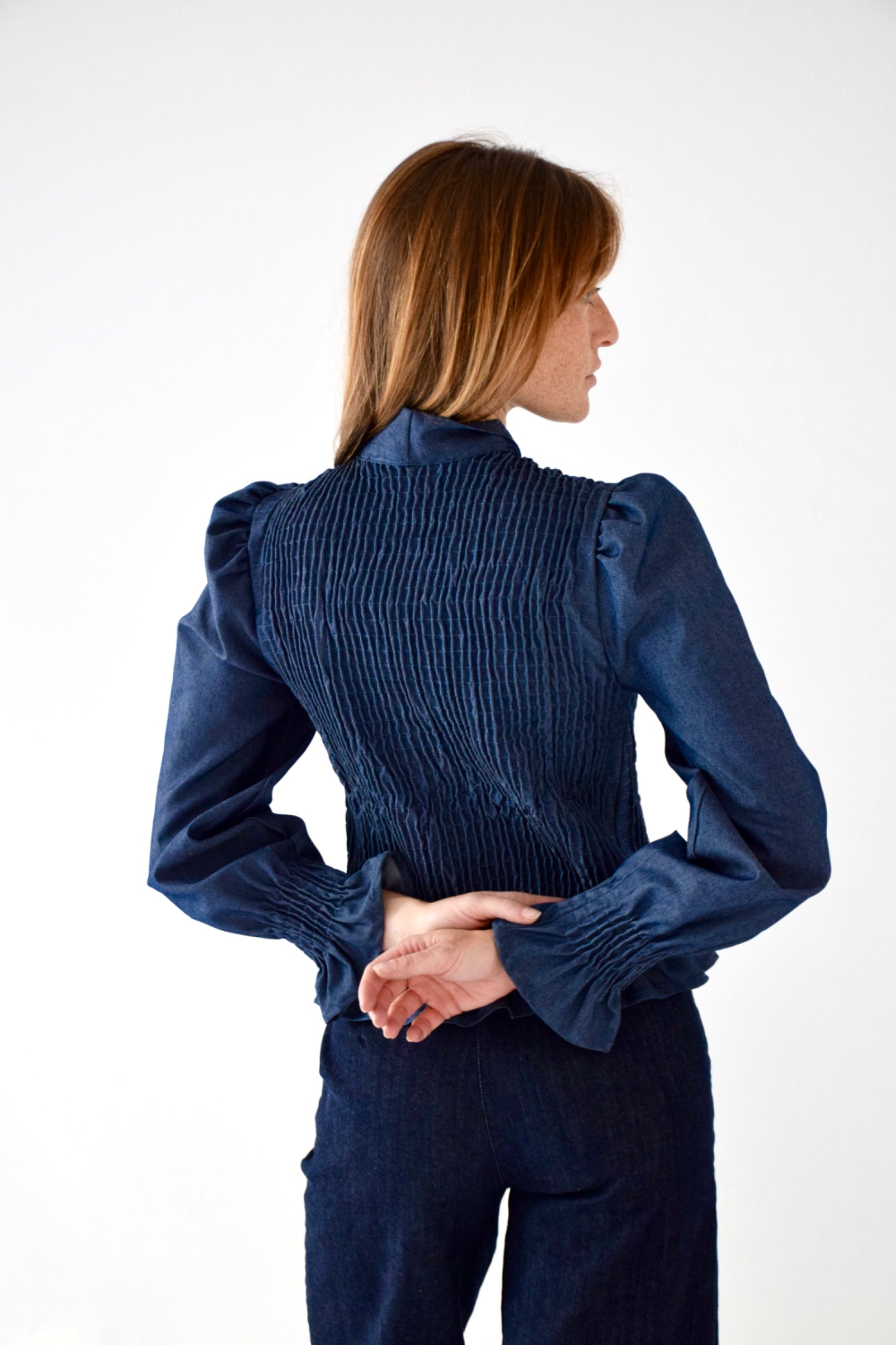Blusa Chía Lazo Denim
