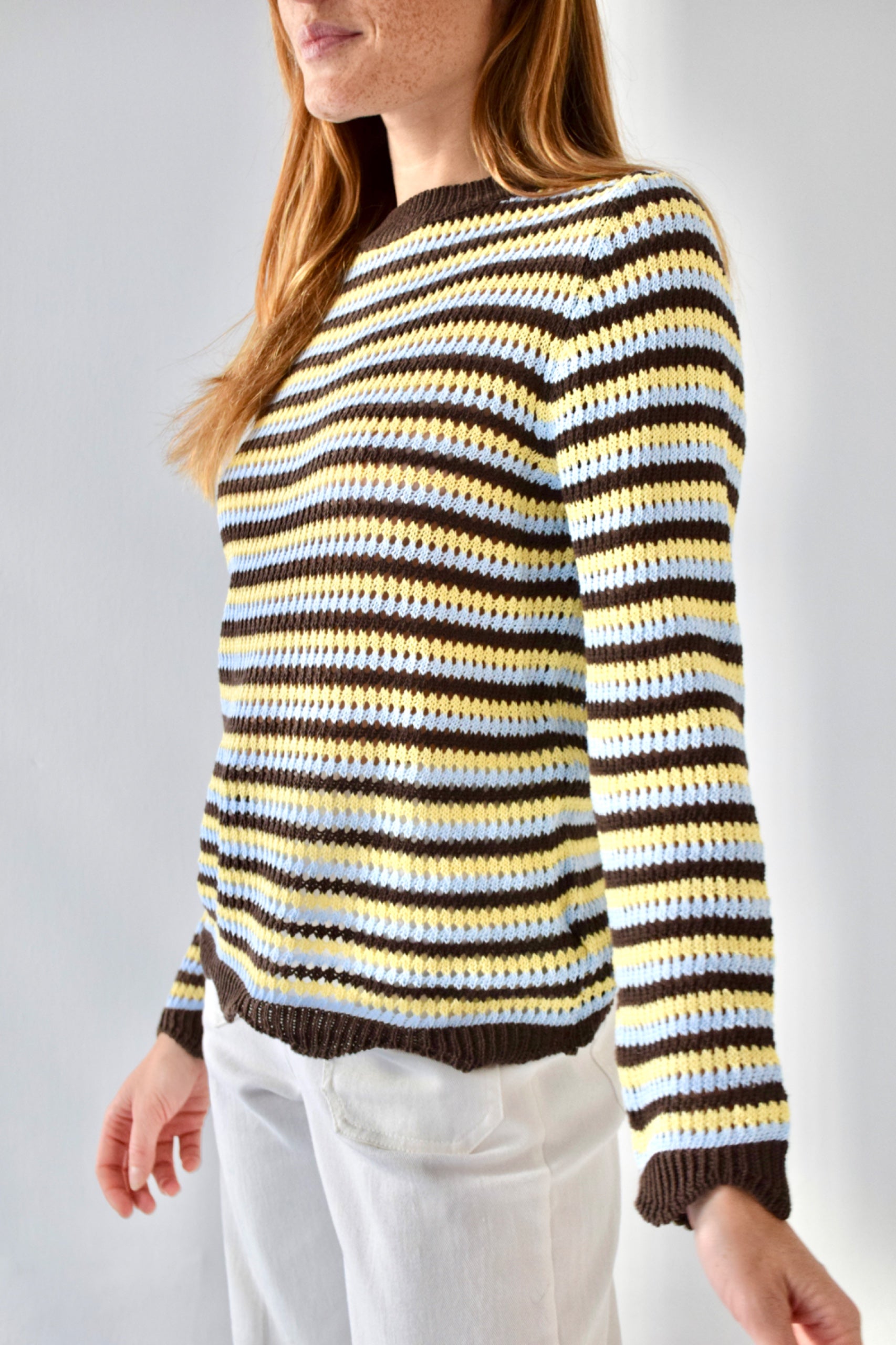 Jersey Violeta Marrón