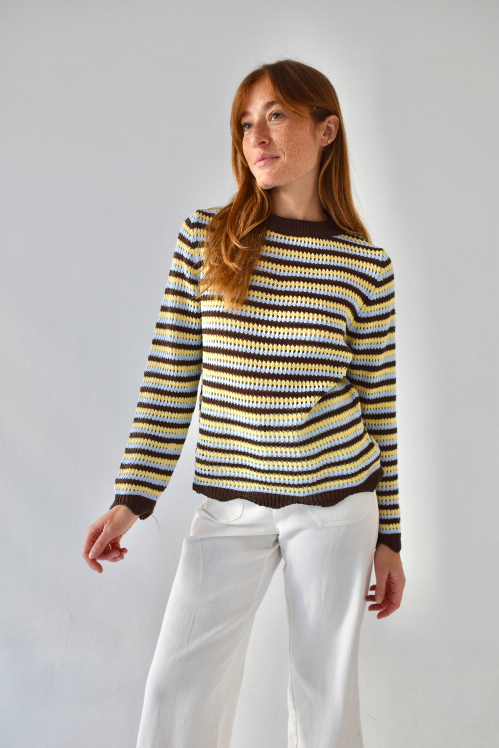 Jersey Violeta Marrón