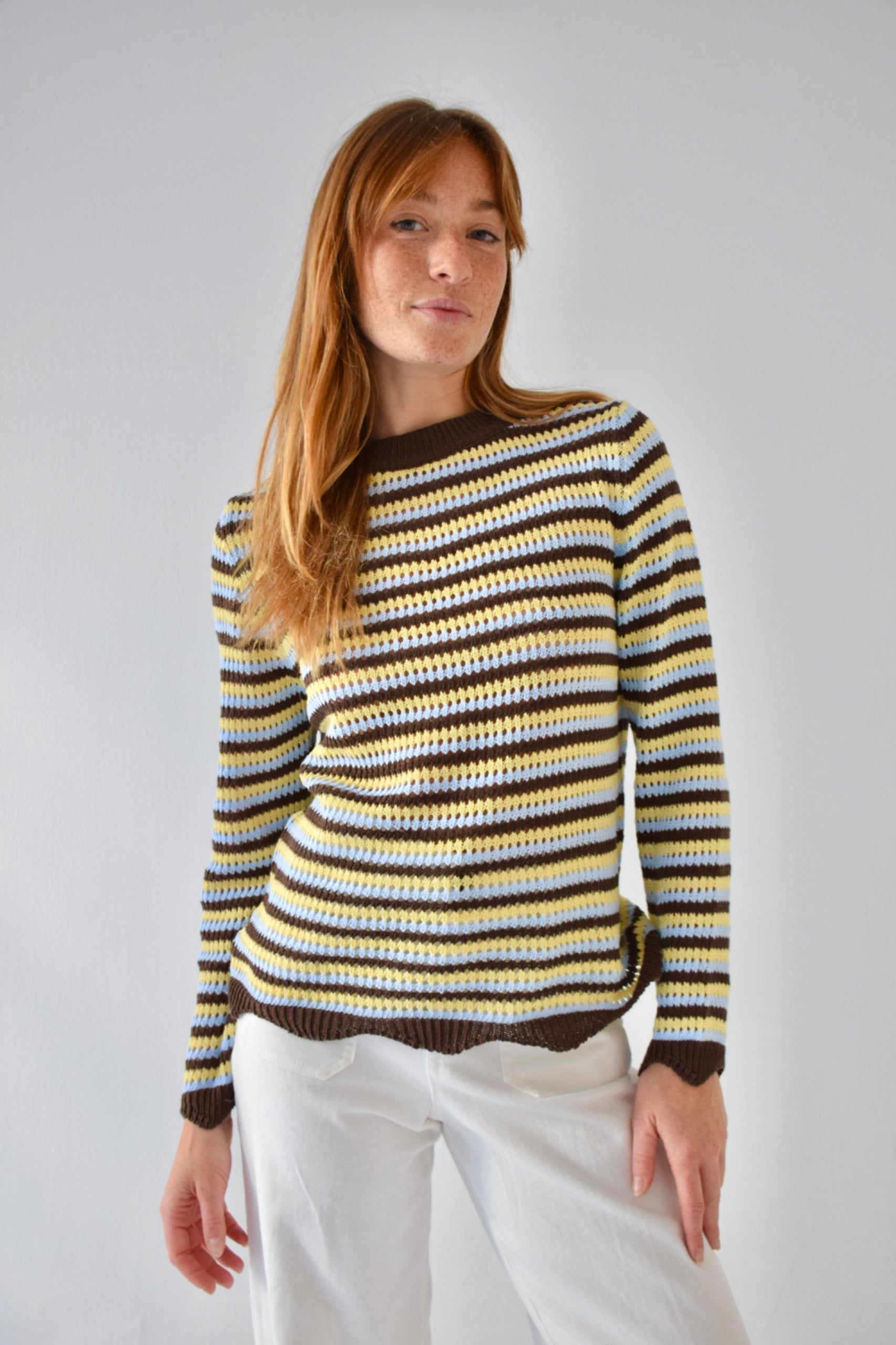 Jersey Violeta Marrón