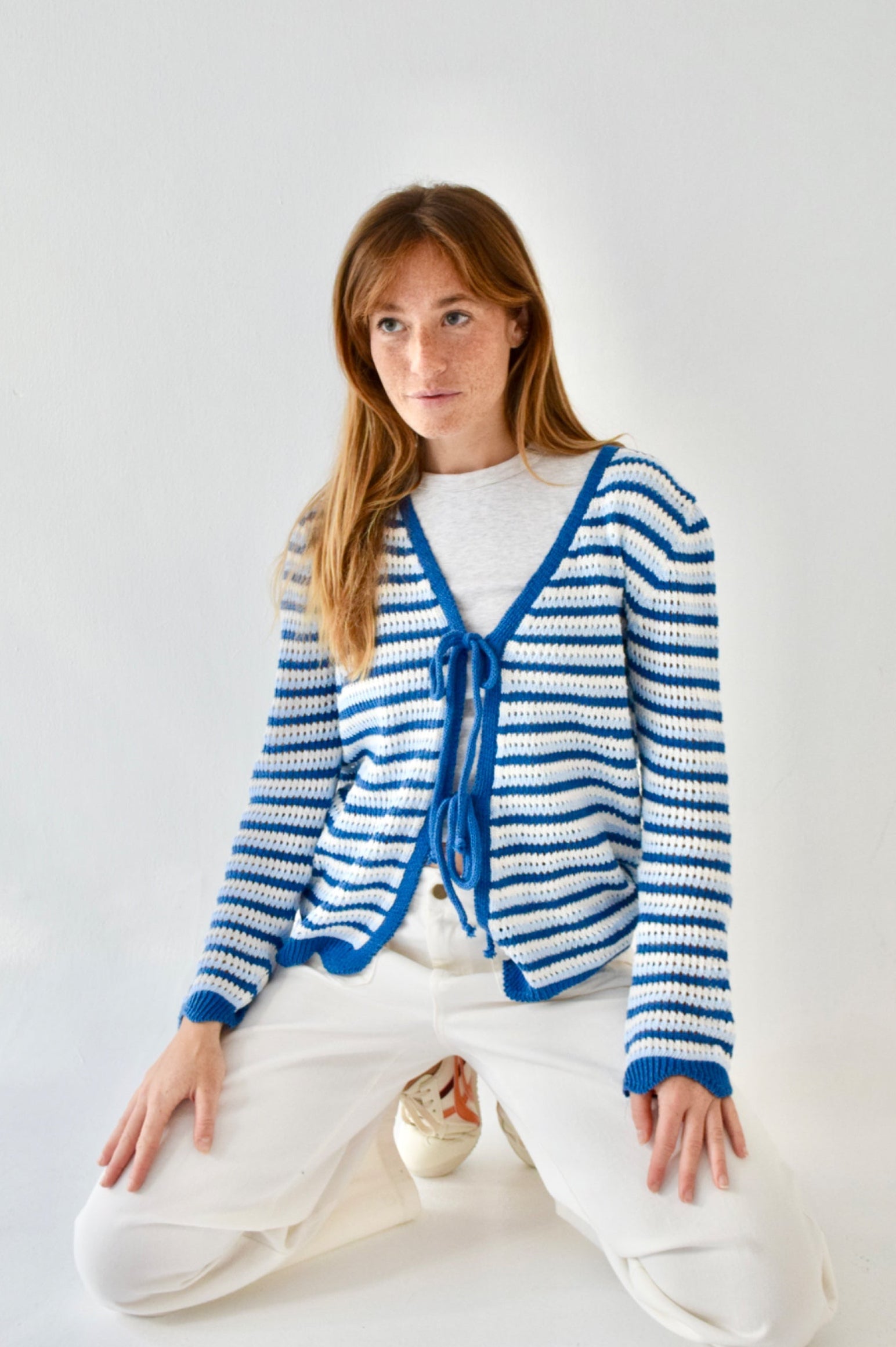 Carmina Blue Cardigan