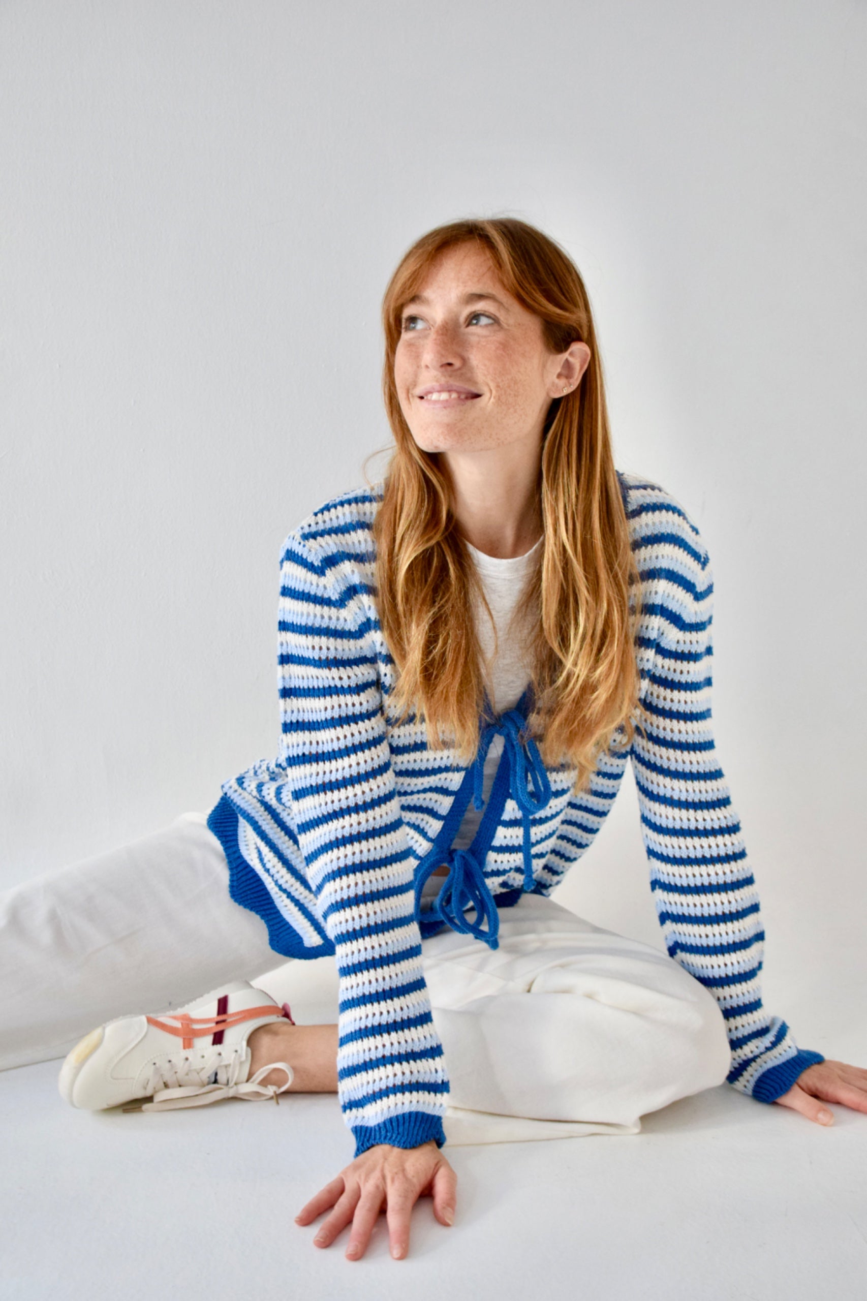 Carmina Blue Cardigan