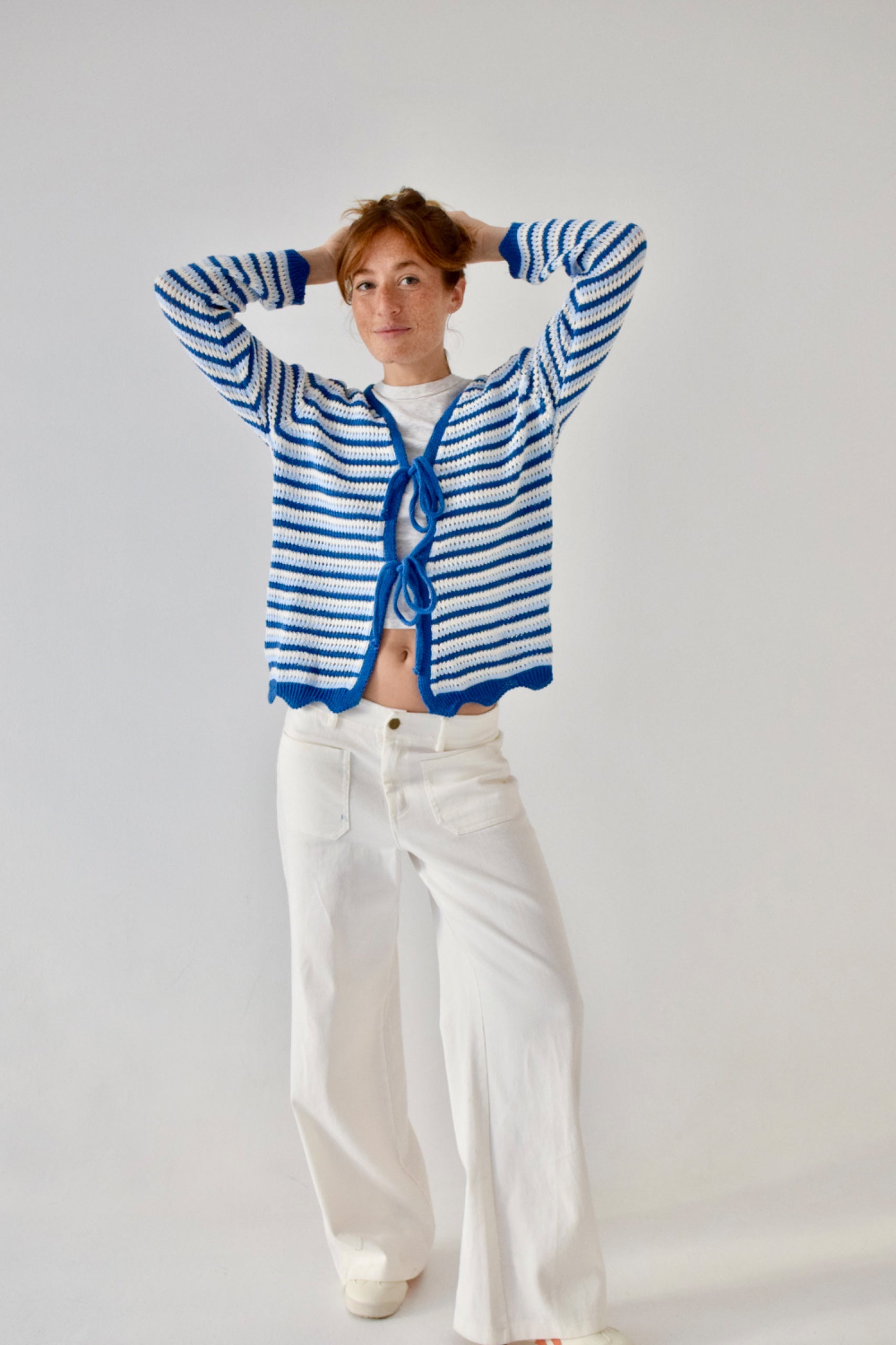 Carmina Blue Cardigan