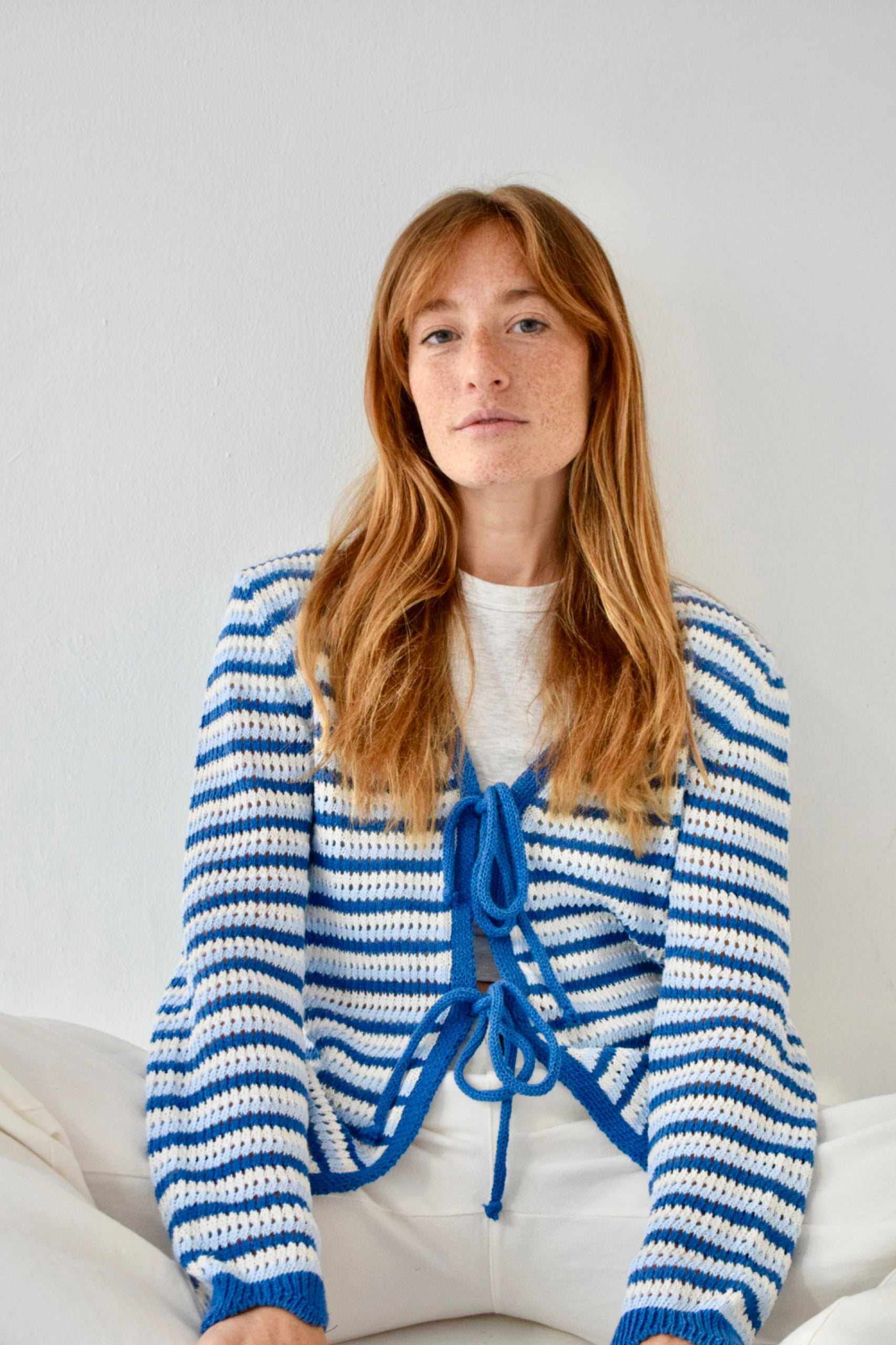 Carmina Blue Cardigan