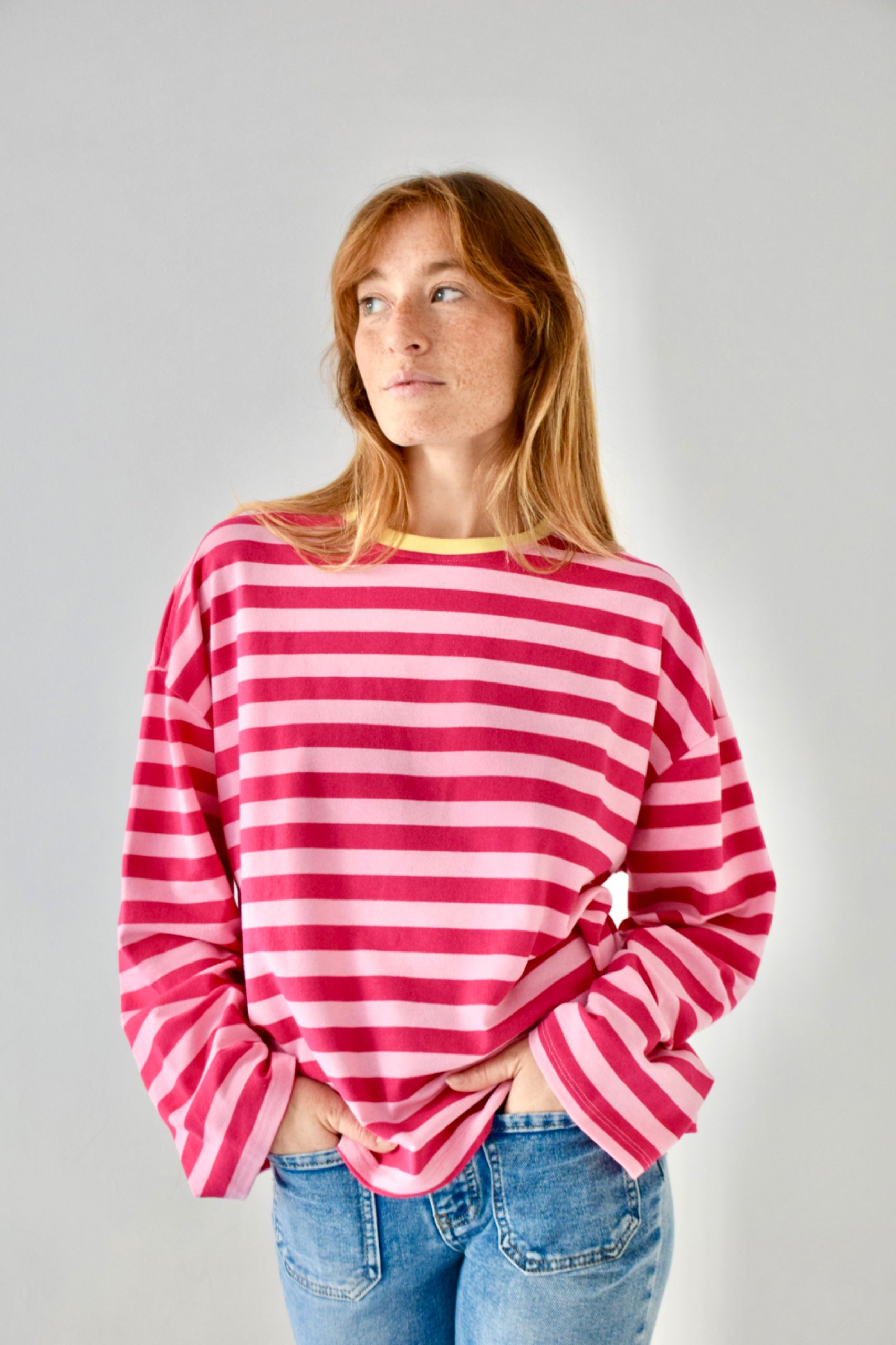 Camiseta Núria Rosa y Fucsia