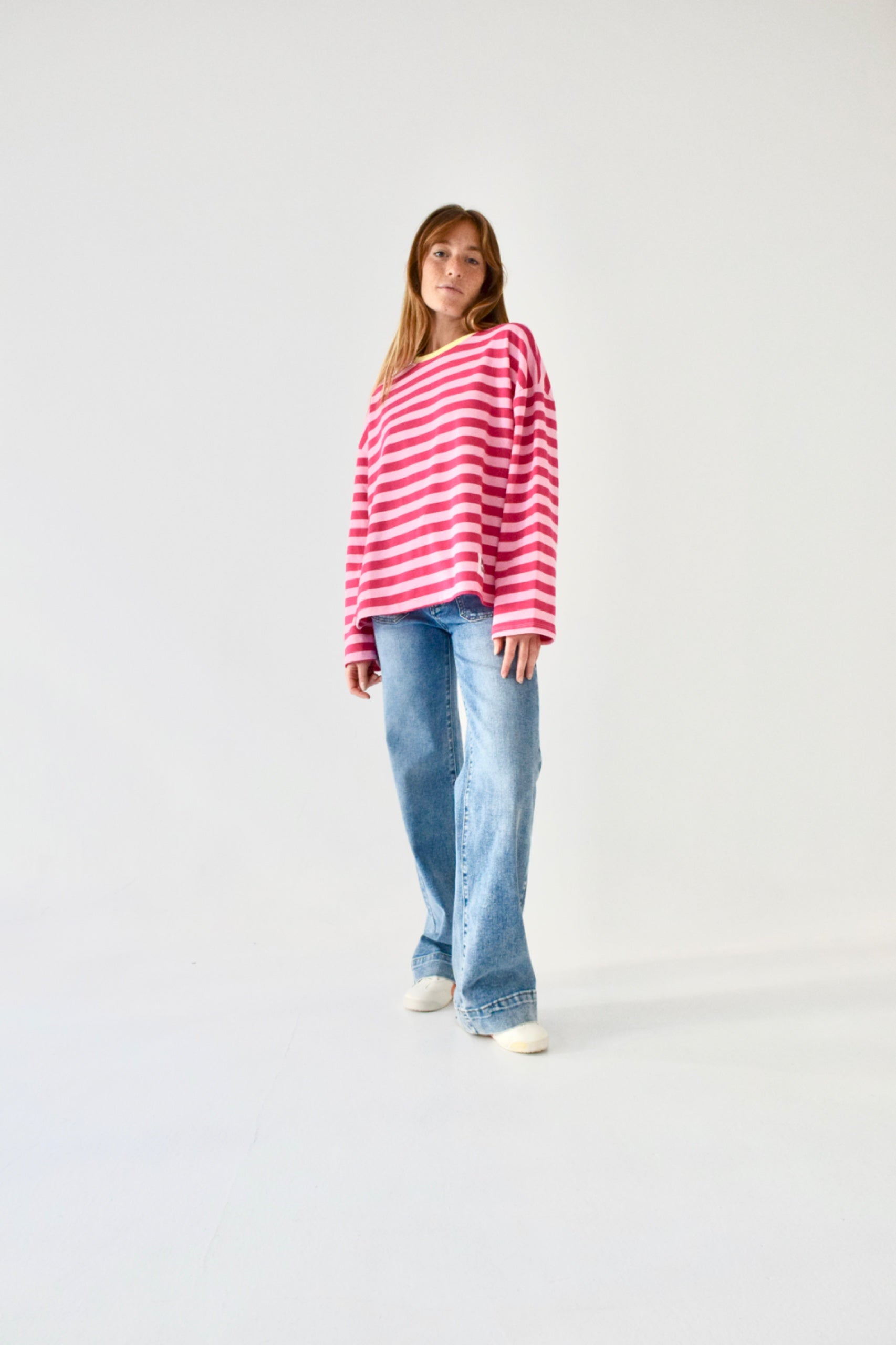 Núria Pink and Fuchsia T-shirt