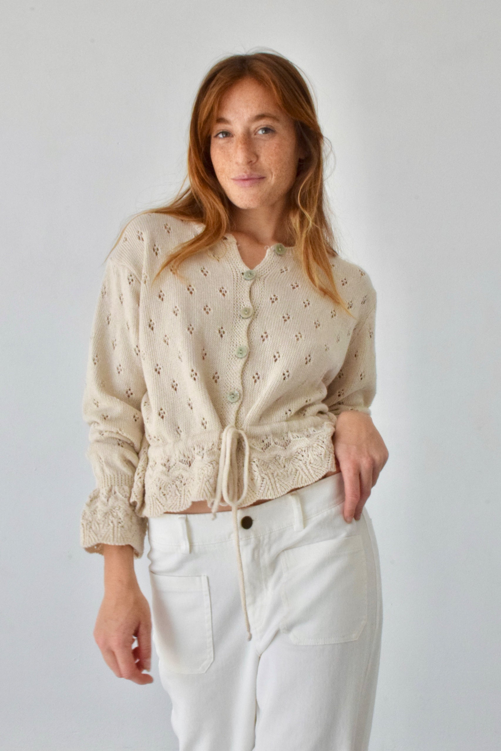 Josephine Beige Cardigan