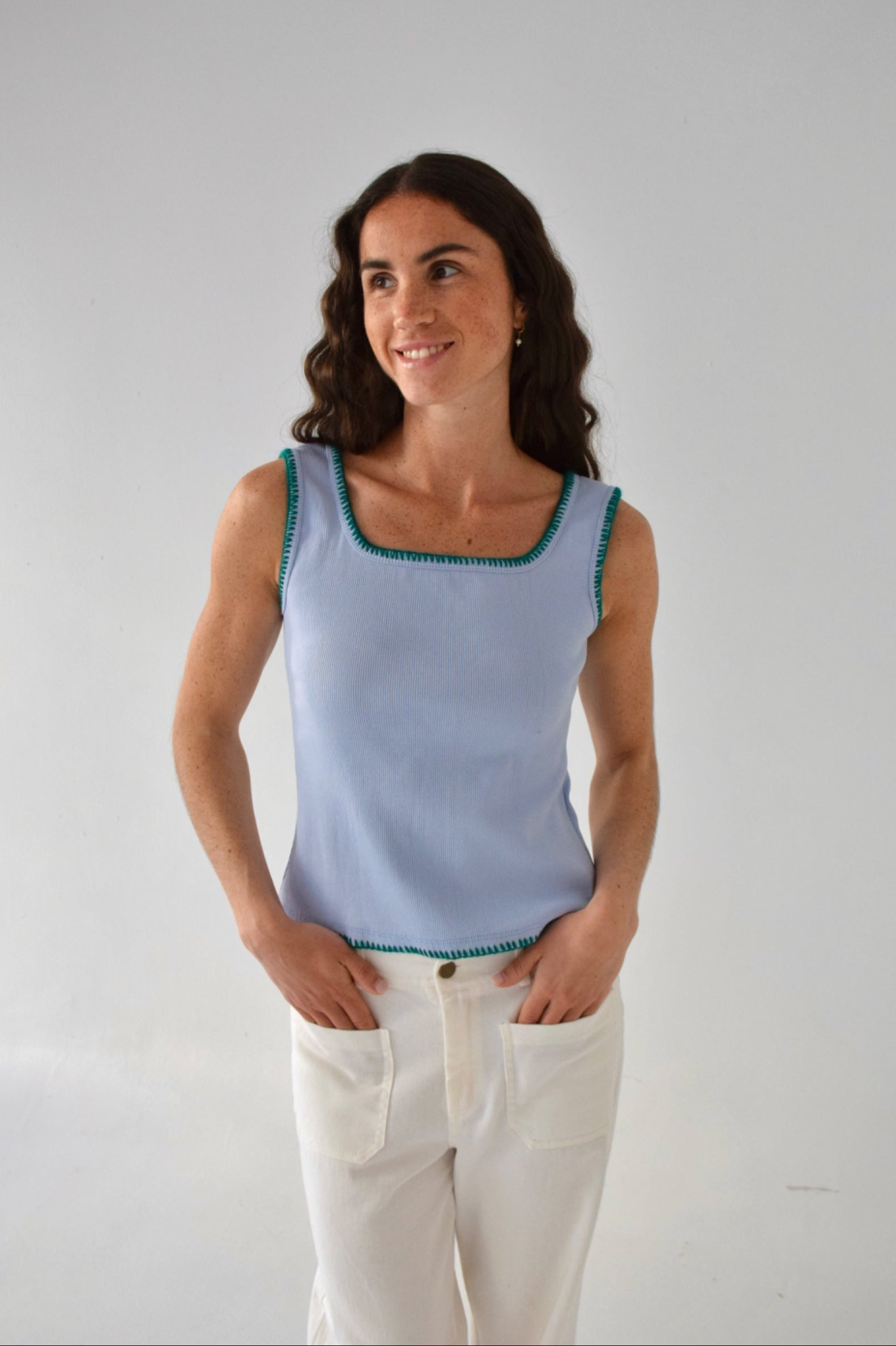 Top Miriam Celeste and Green