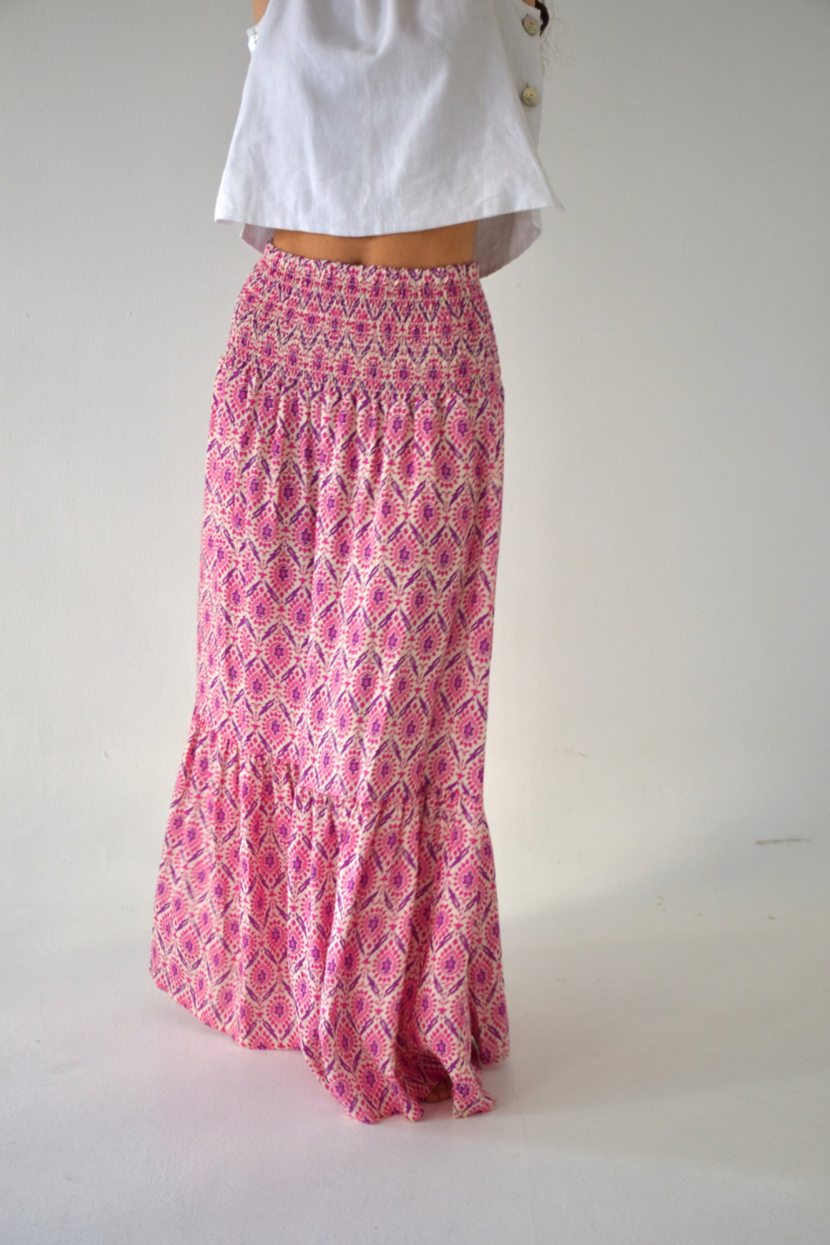 Falda Mica Rosa