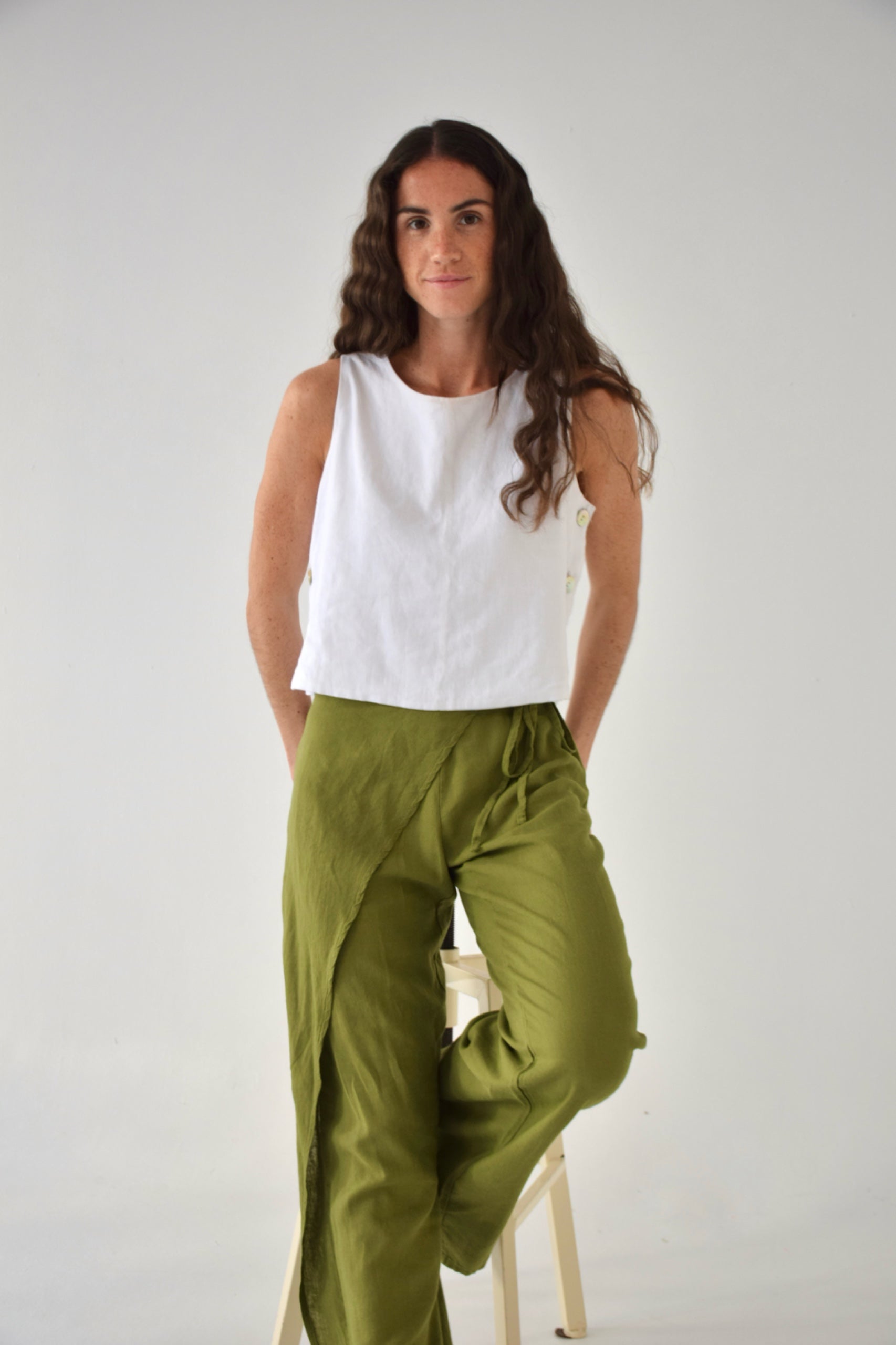 Pantalón Carlota Verde