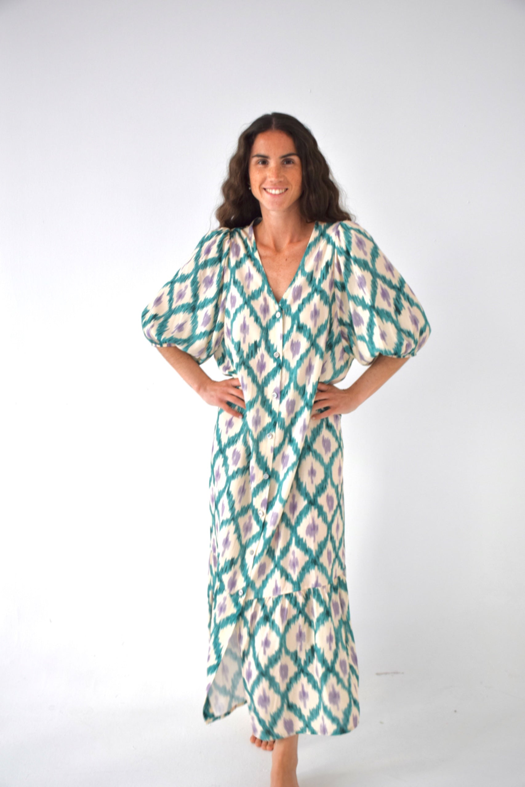 Vestido Mica Turquesa