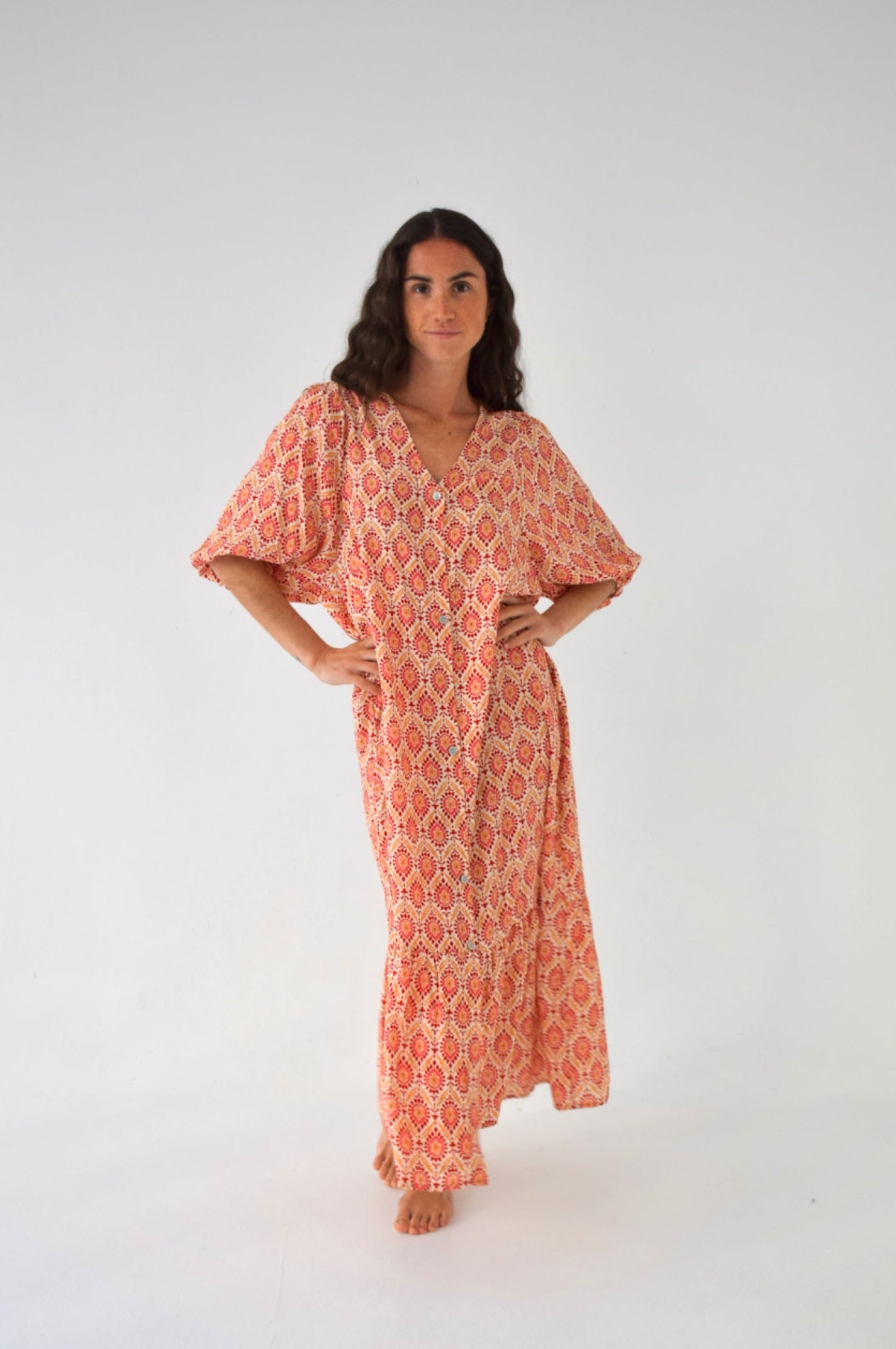 Vestido Mica Granate