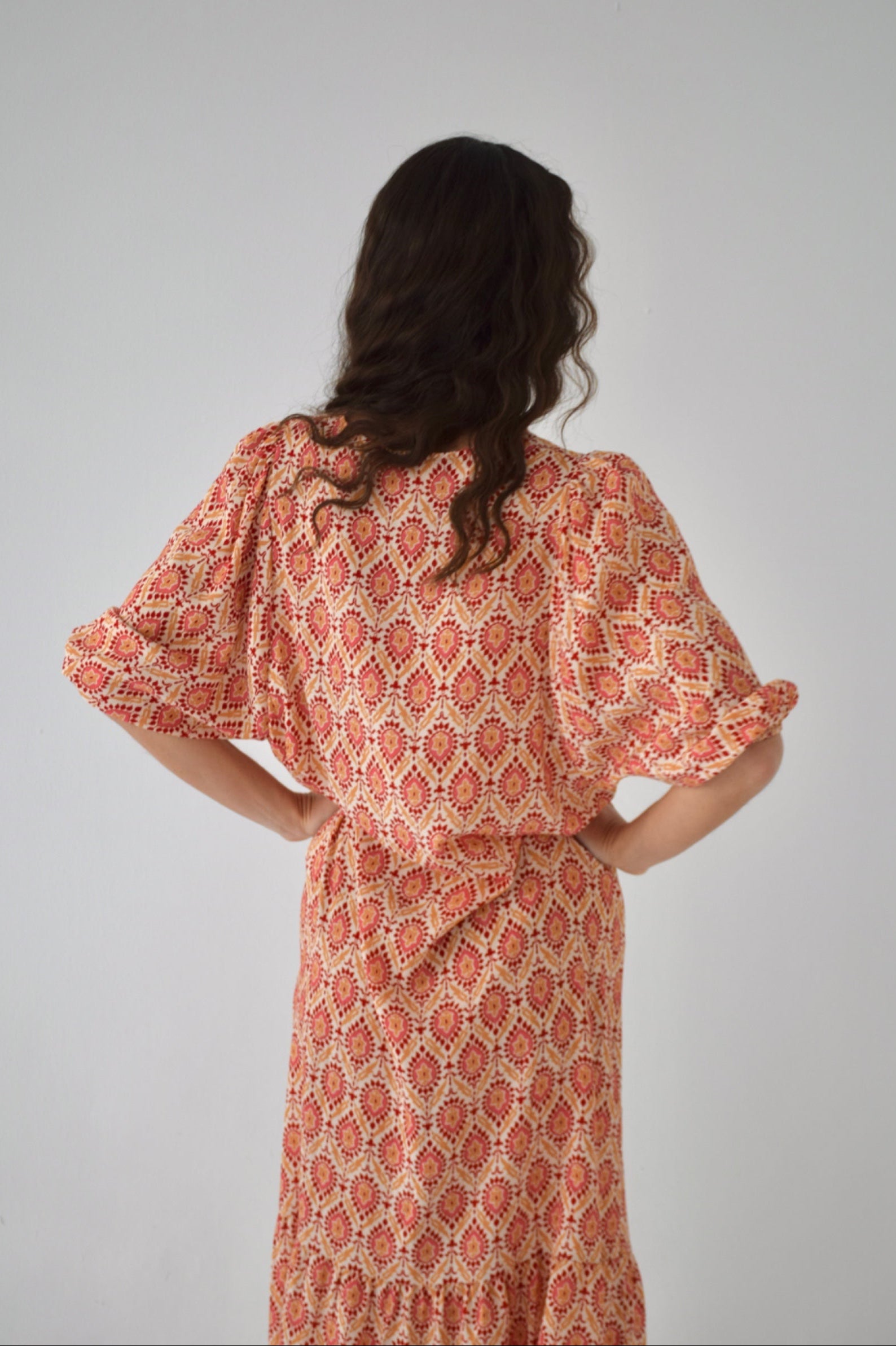 Vestido Mica Granate
