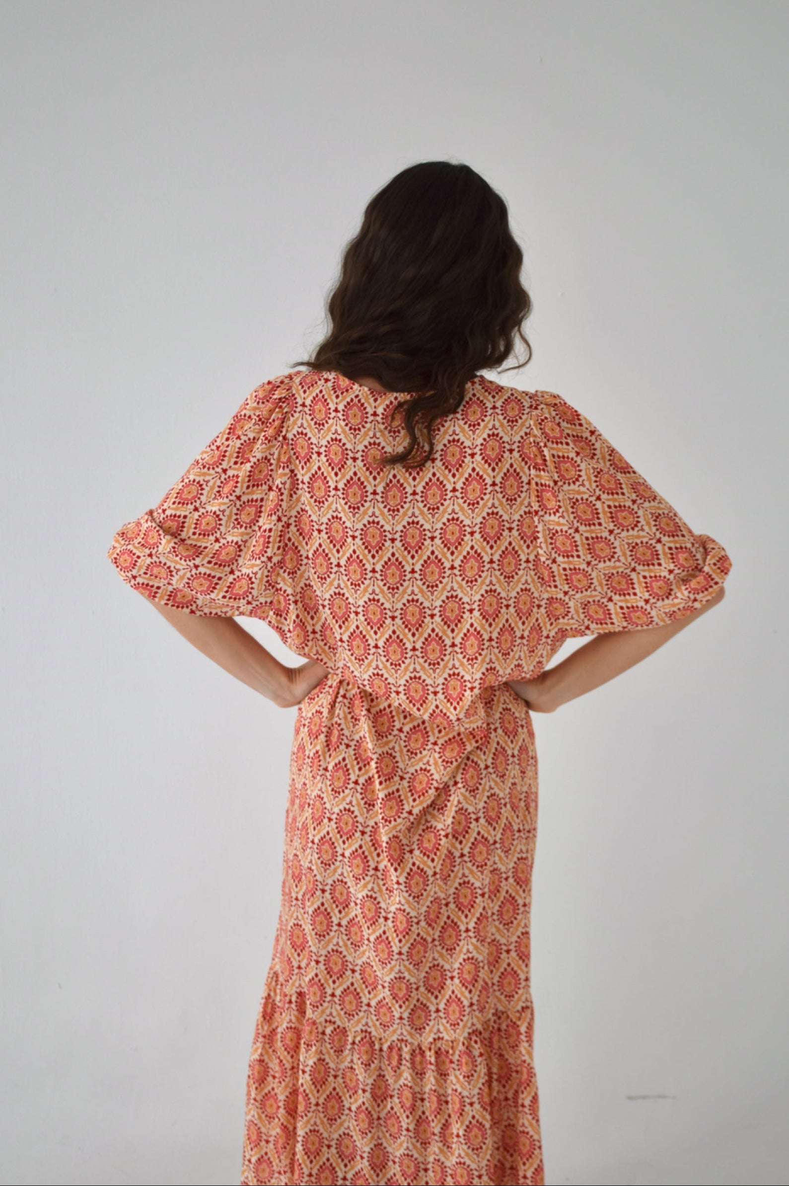 Vestido Mica Granate
