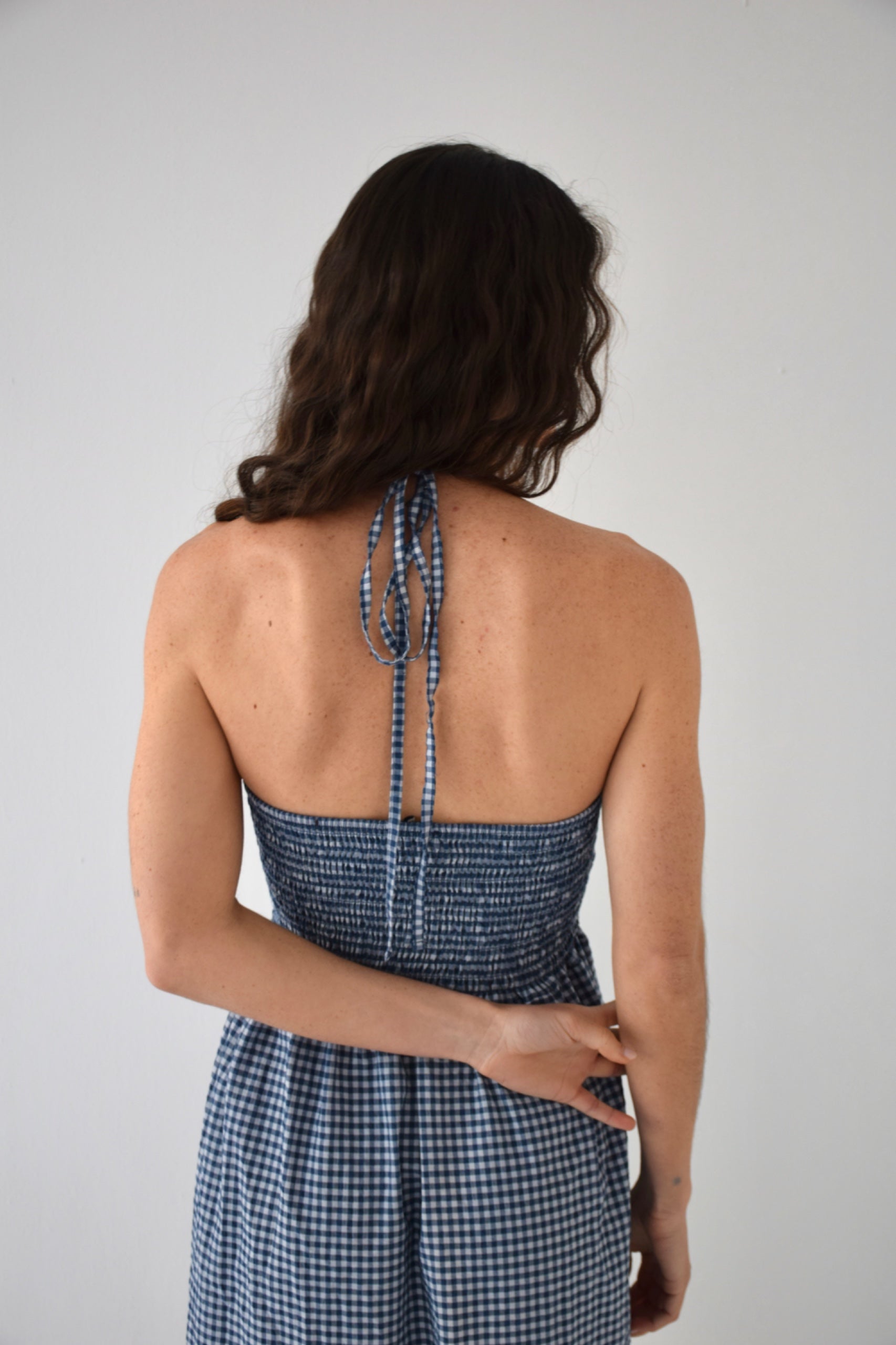 Vestido Gina Vichy Marino
