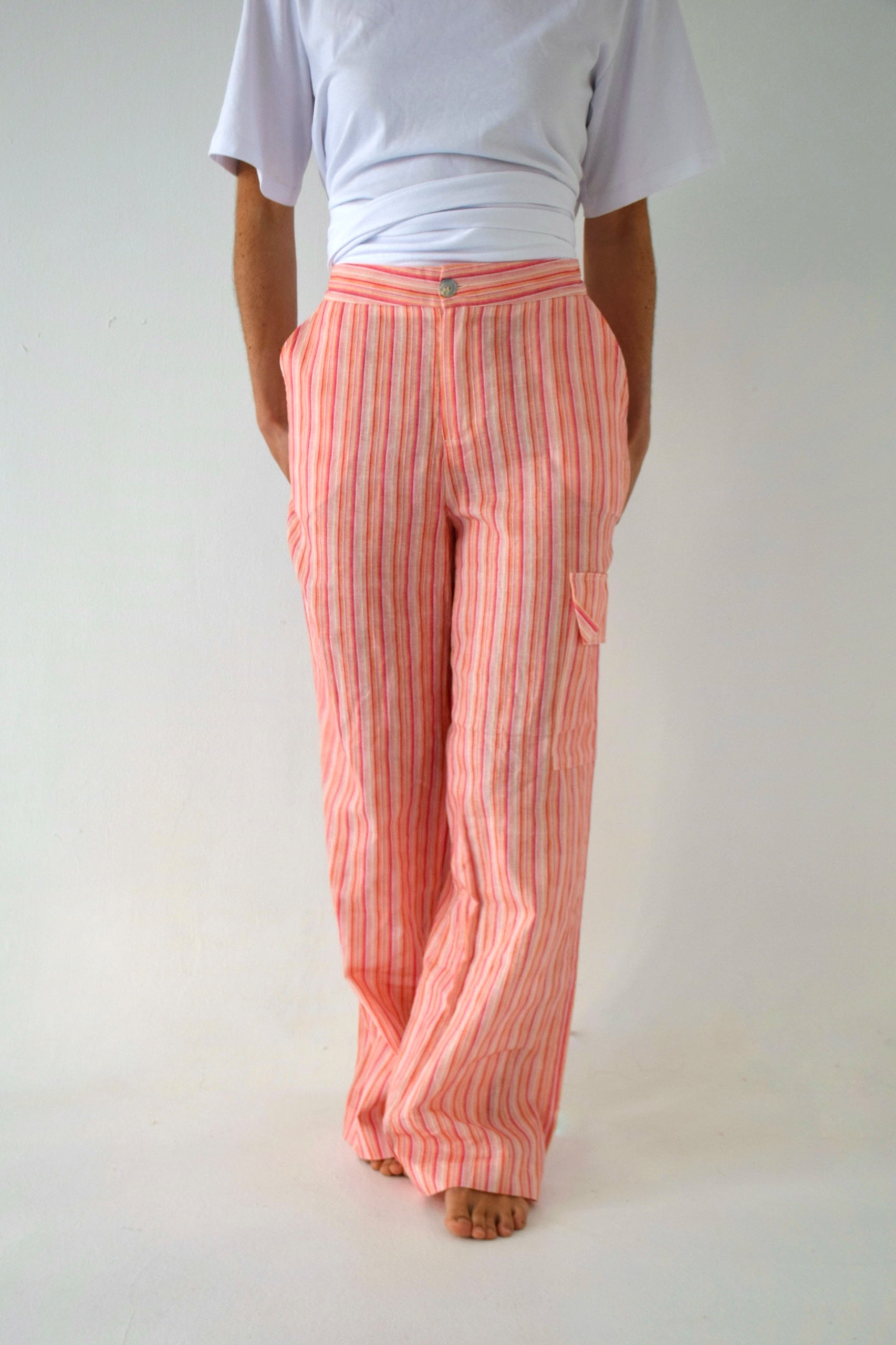 Pink Thais Pants