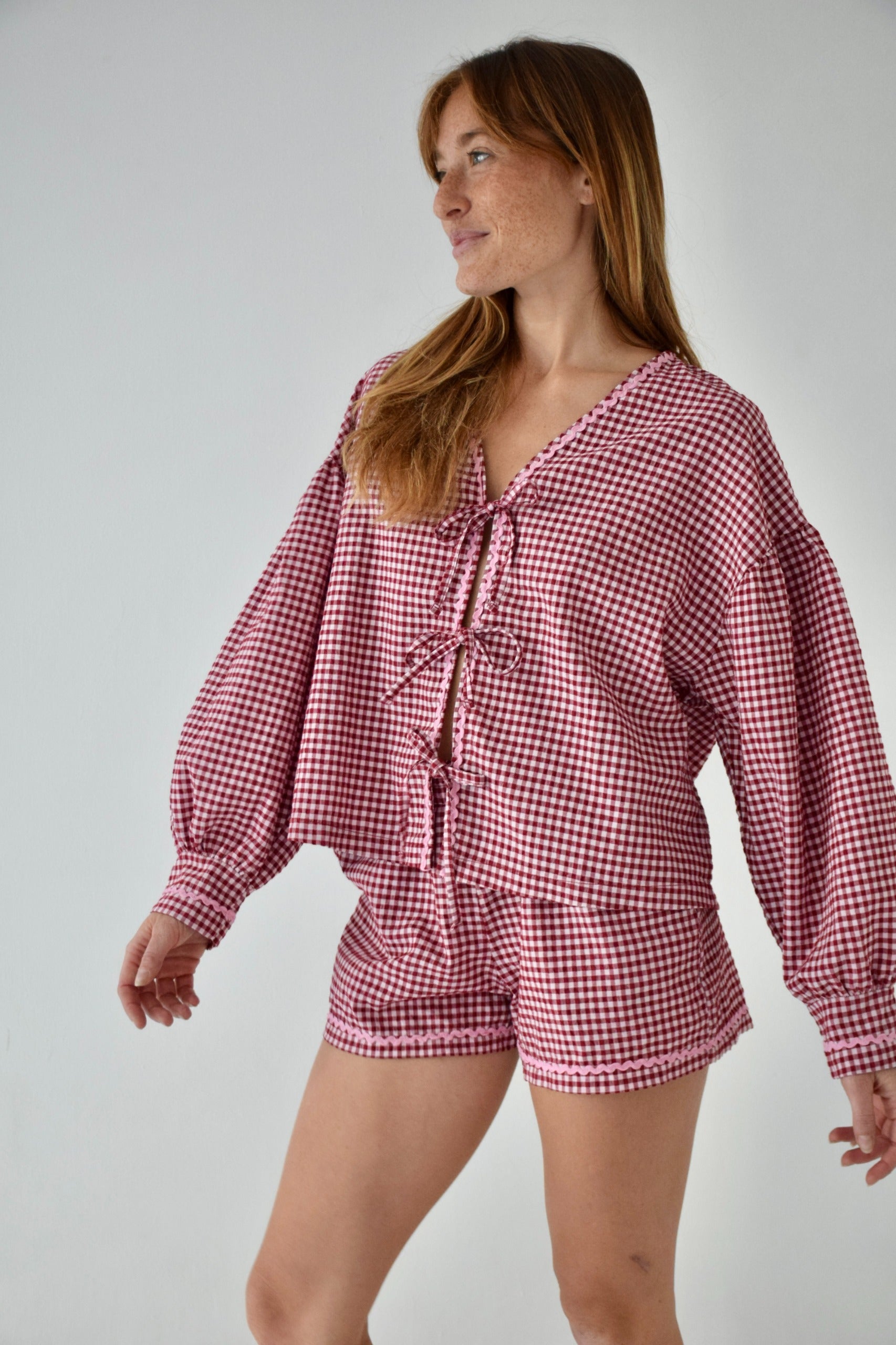 Short Marta Vichy Burgundy