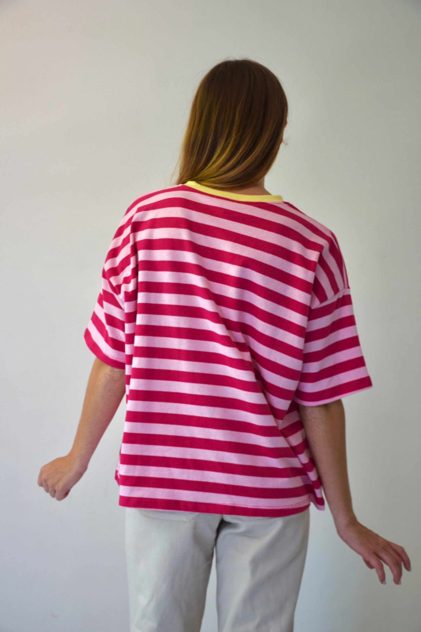 Camiseta Nunu Rosa y Fucsia