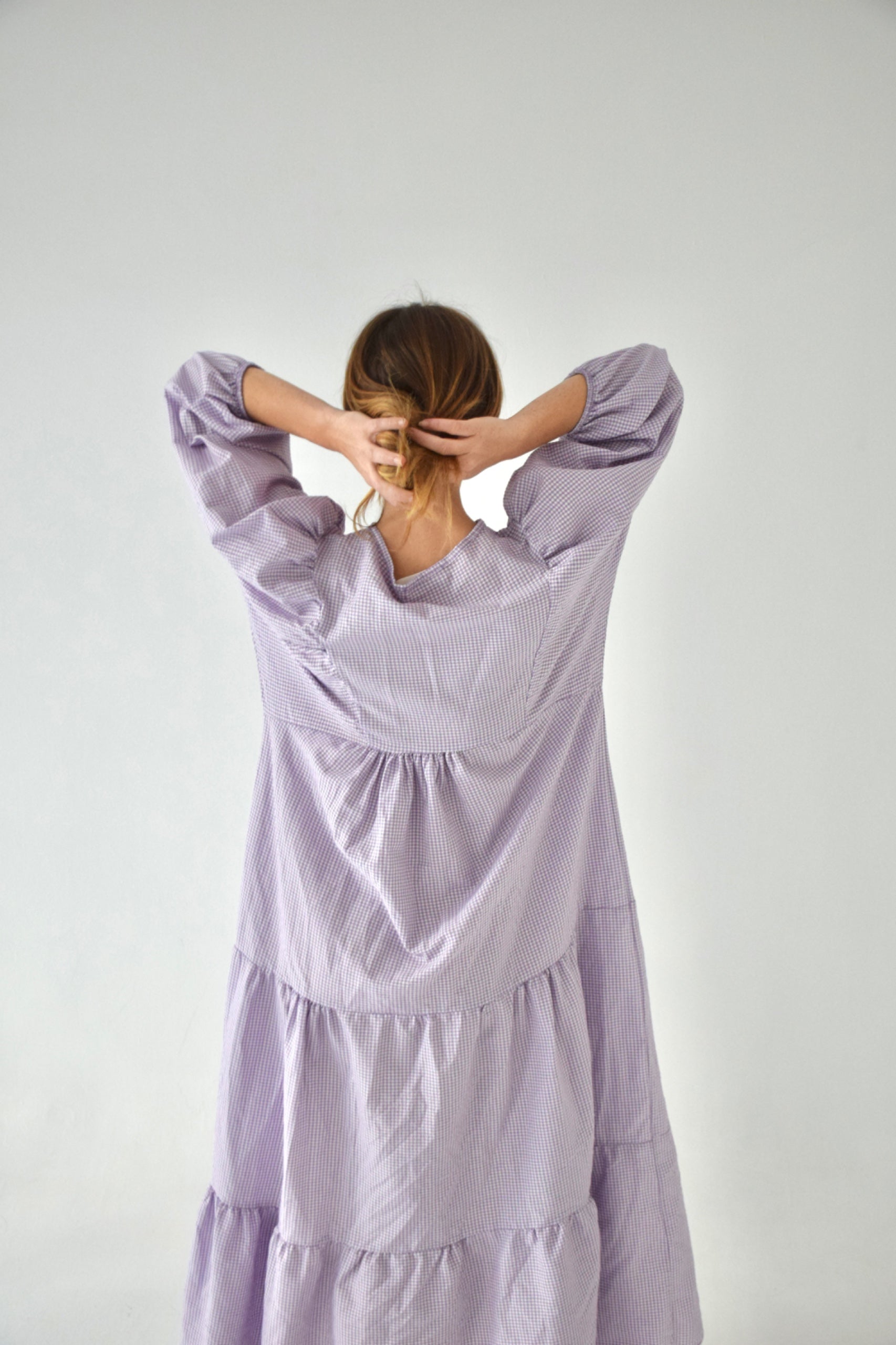 Gabriela Violet Dress