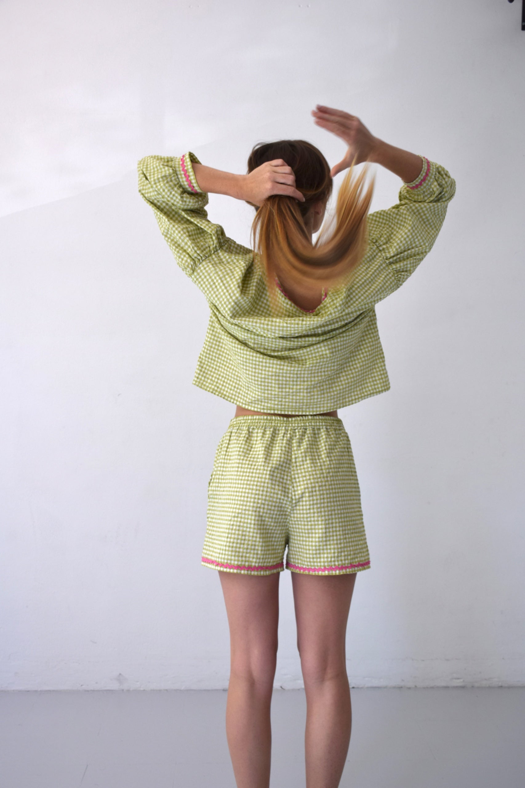 Blusa Marta Vichy Verde