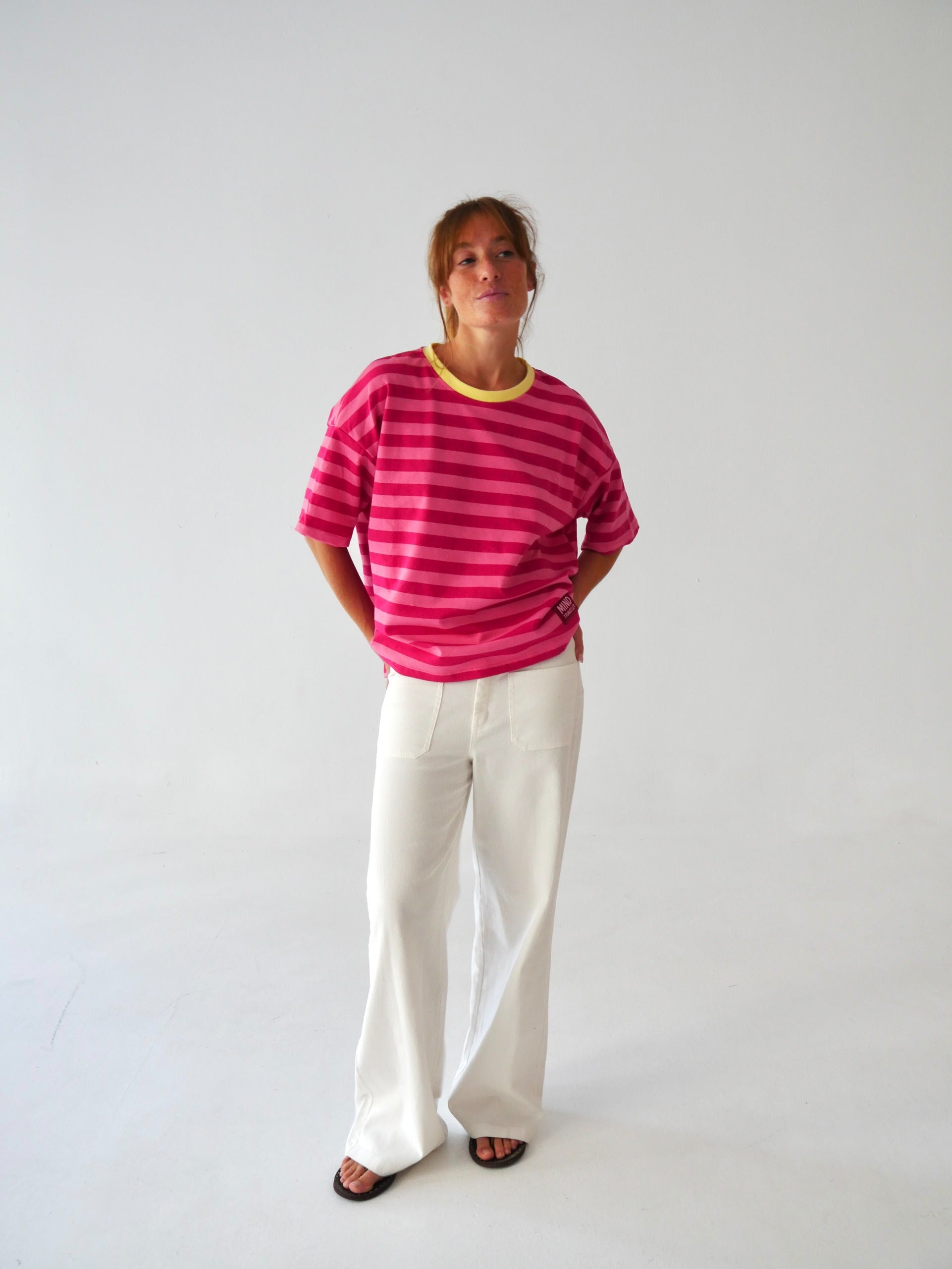 Camiseta Nunu Rosa y Fucsia