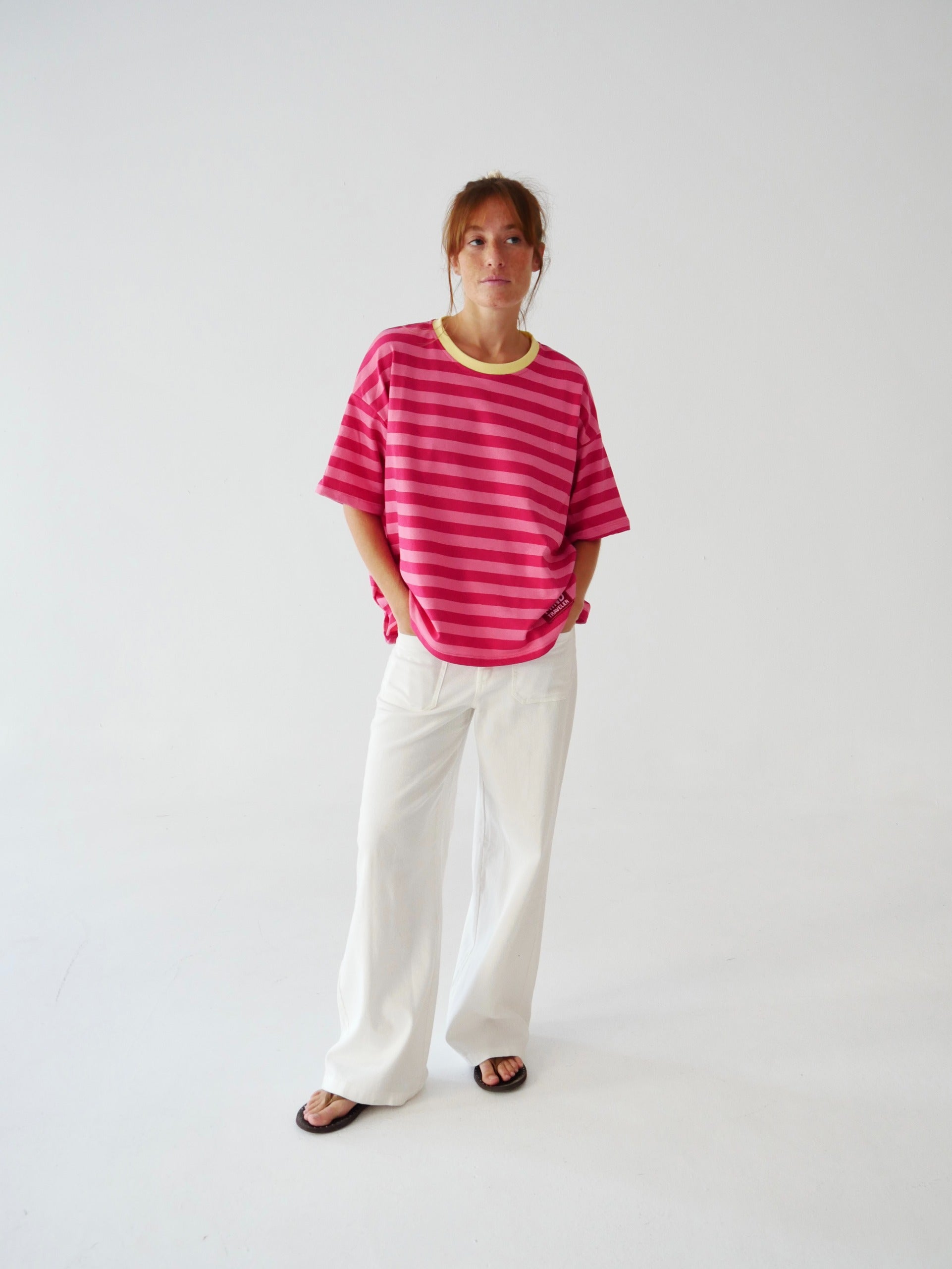 Camiseta Nunu Rosa y Fucsia