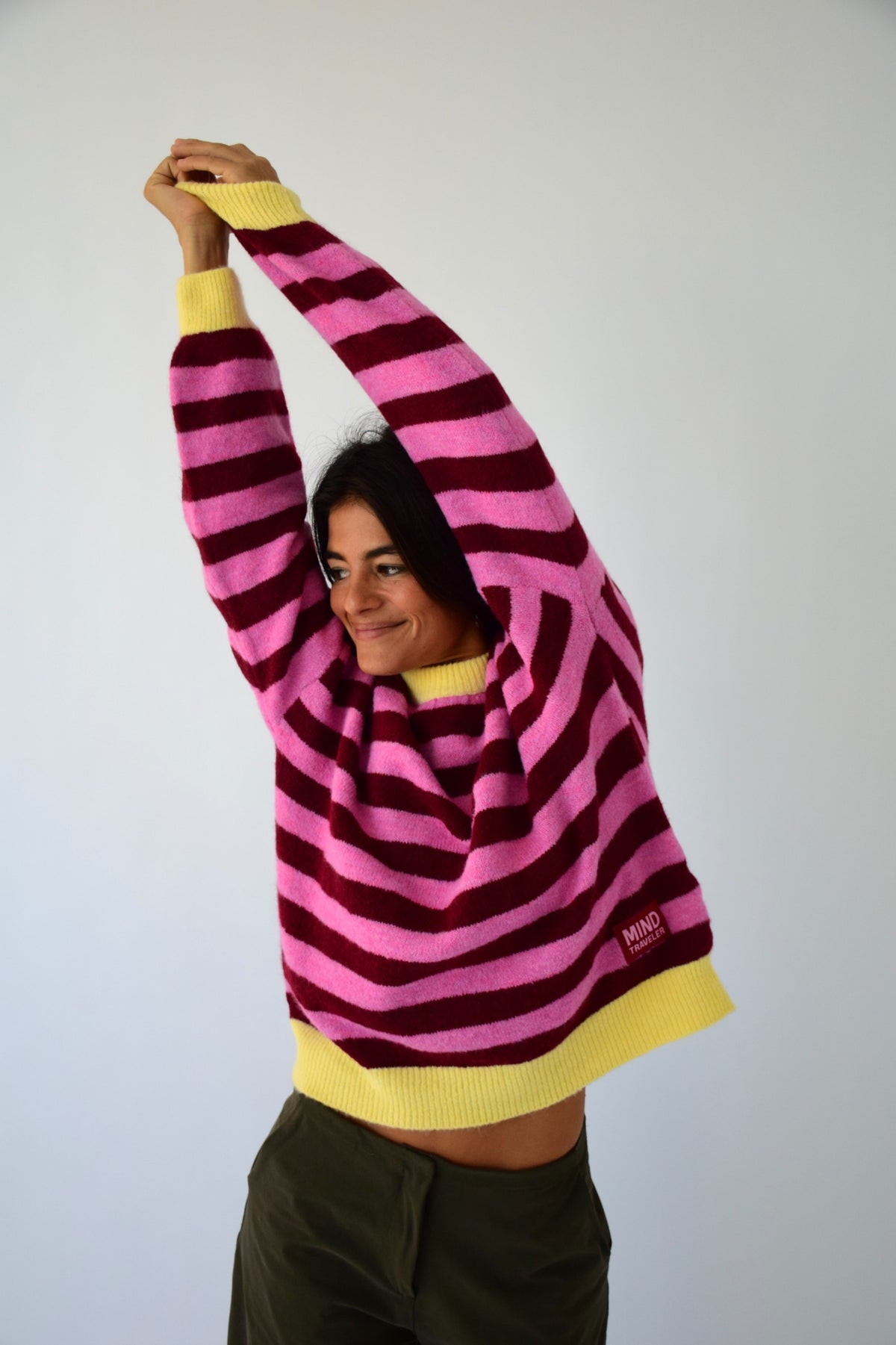Jersey Pia Burgundy y Rosa