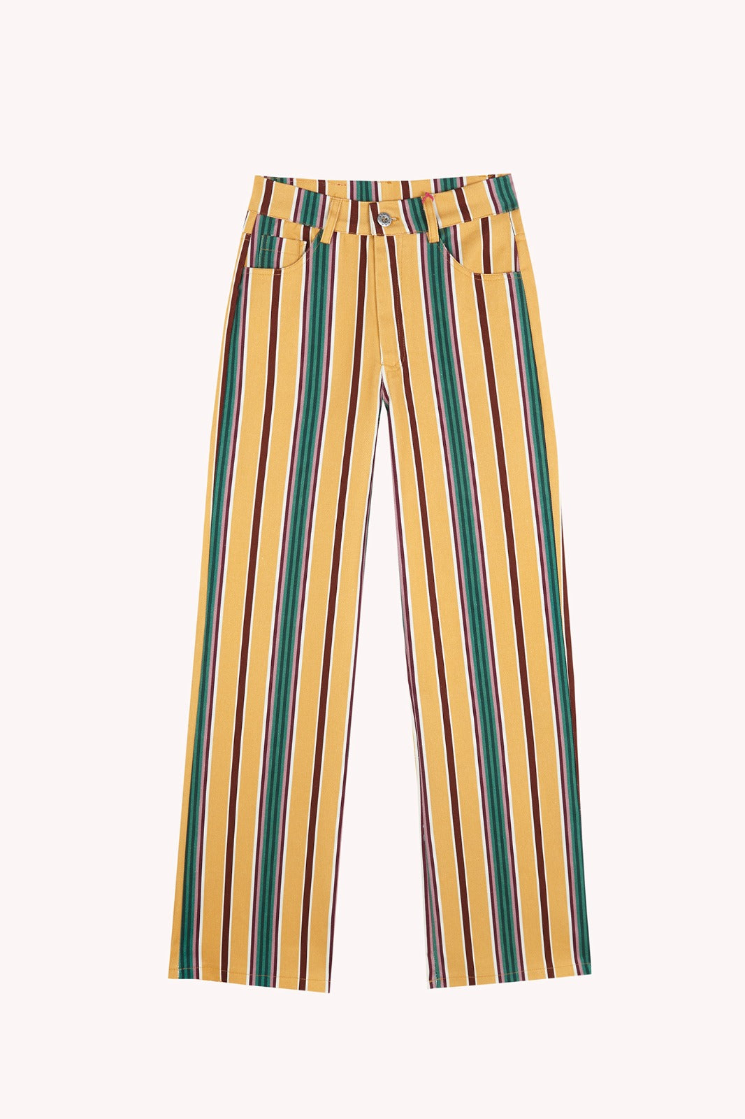 Jeans Inés Rayas Amarillo