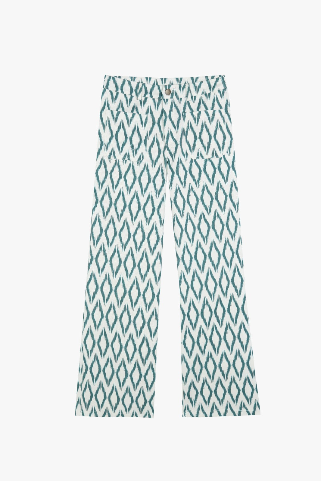 Valeria Aqua Green Jeans