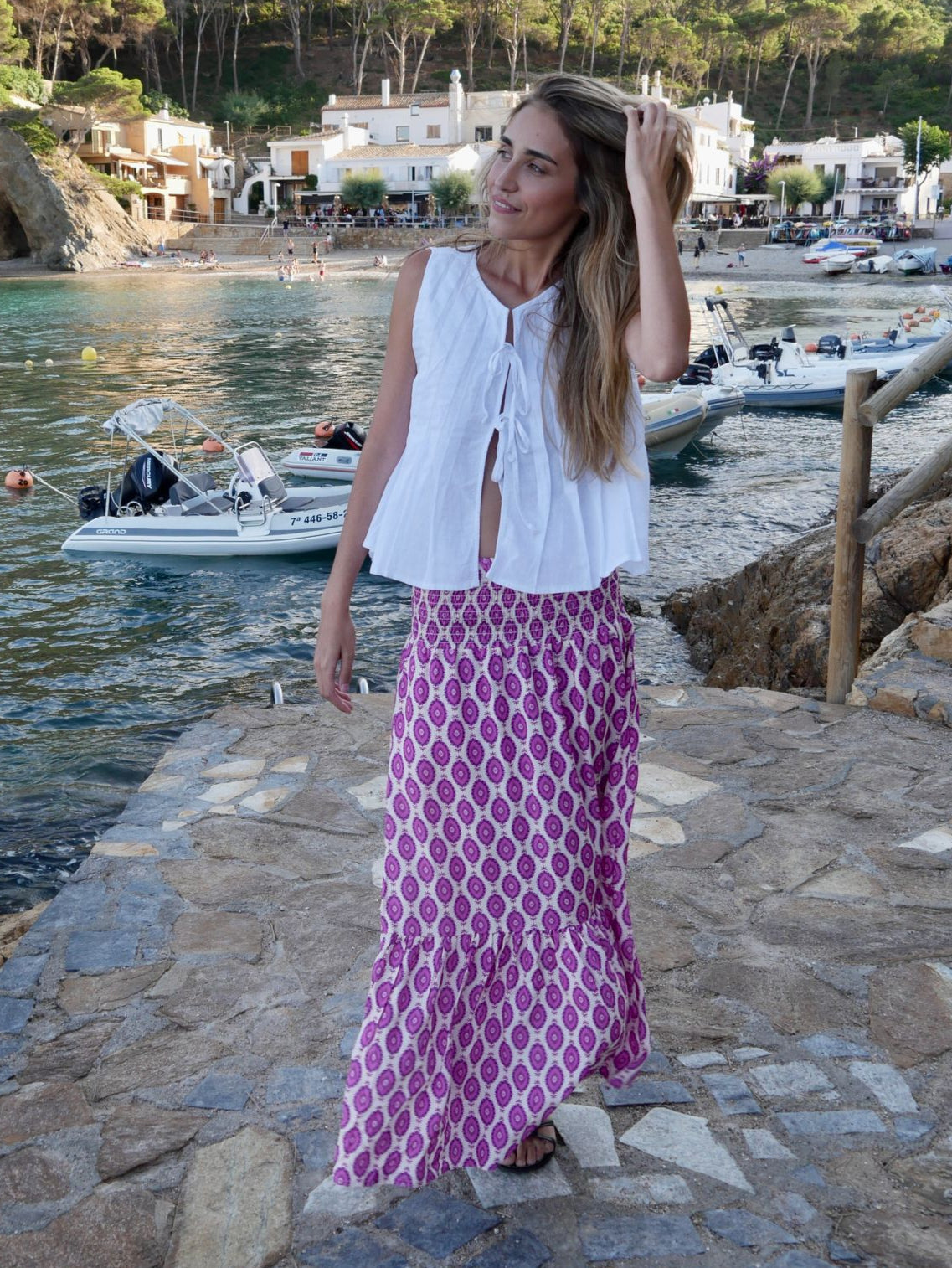 Indi Lilac Skirt
