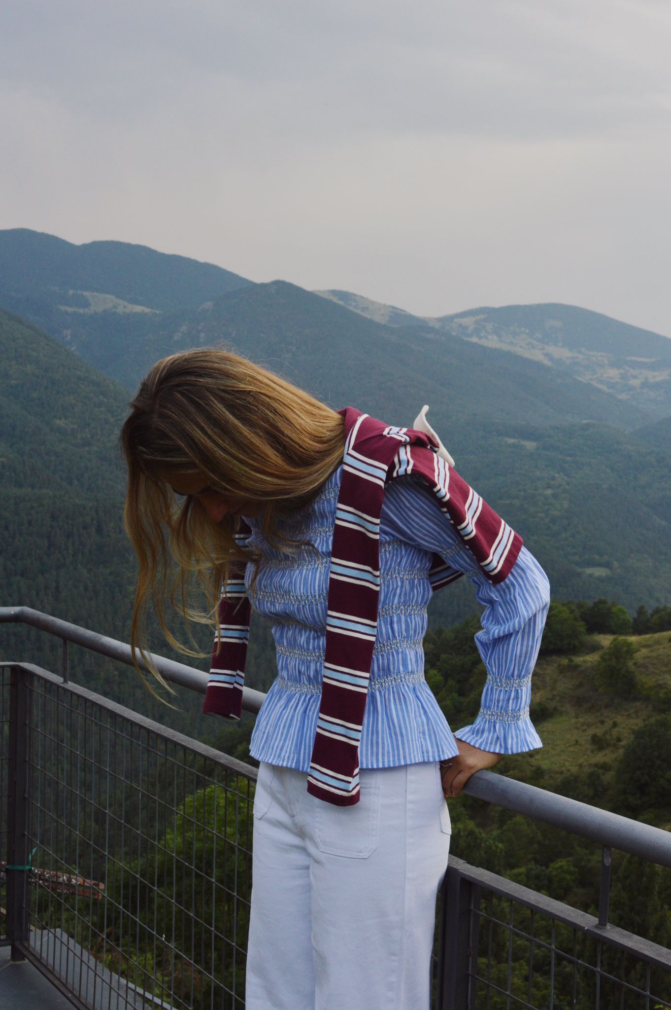 Rocío Blue Blouse