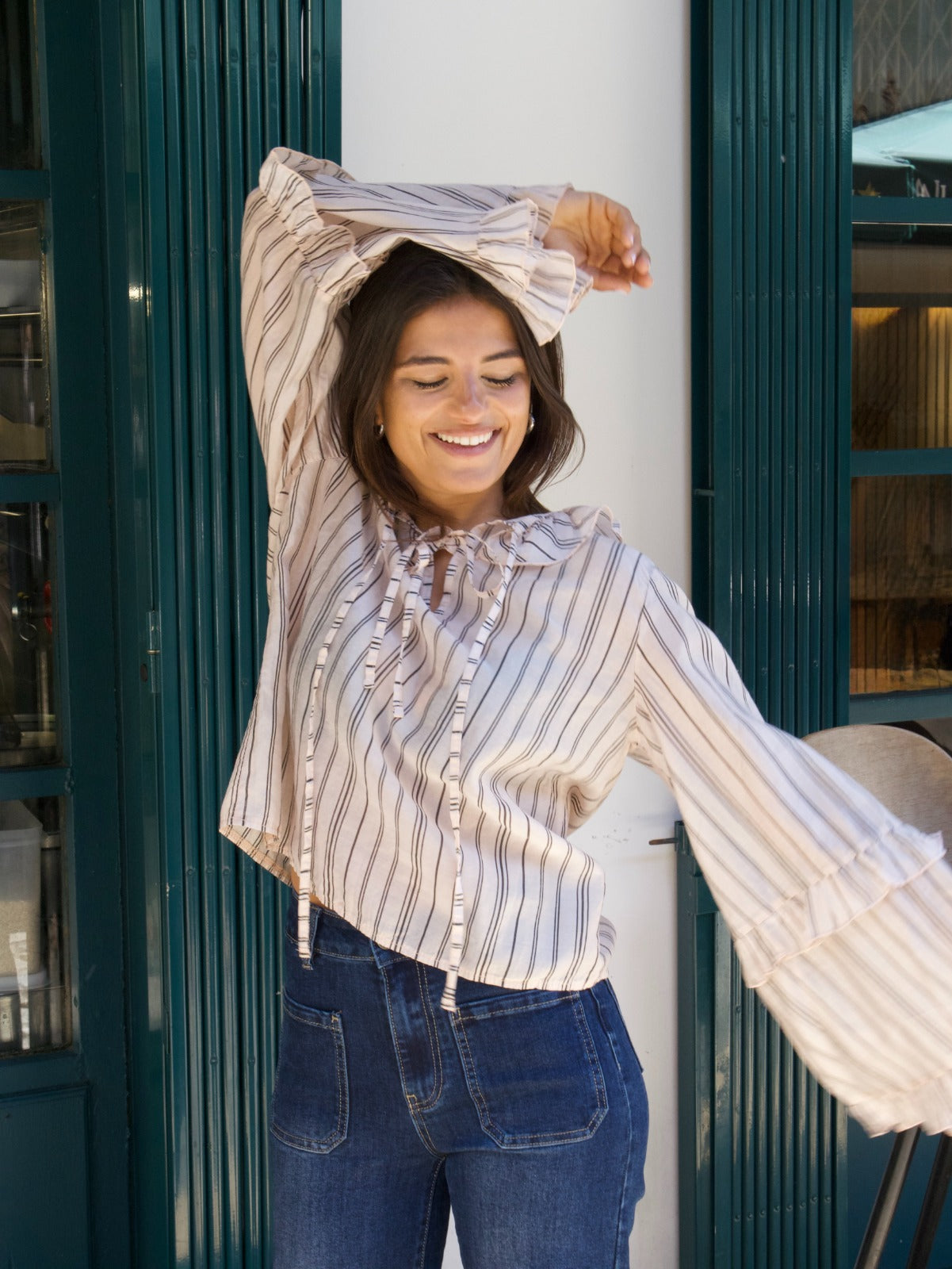 Alicia Coral Blouse