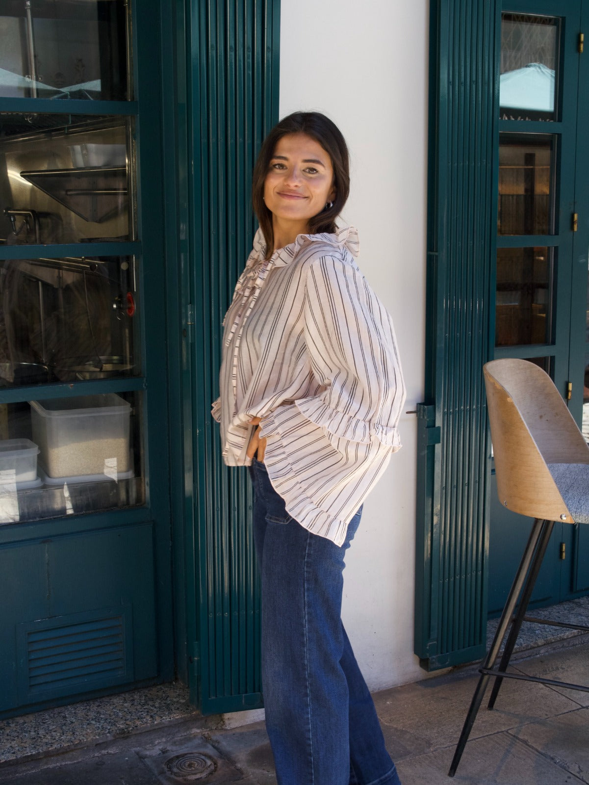 Alicia Coral Blouse