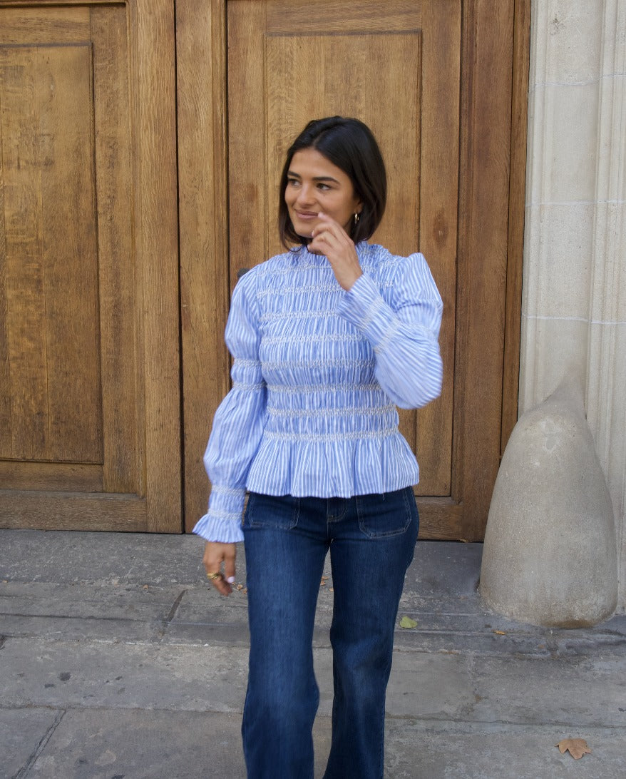 Blusa Rocío Azul