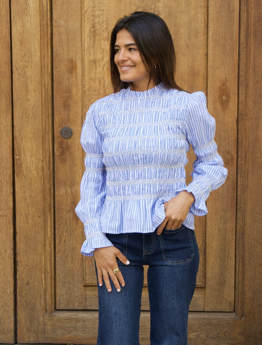 Blusa Rocío Azul